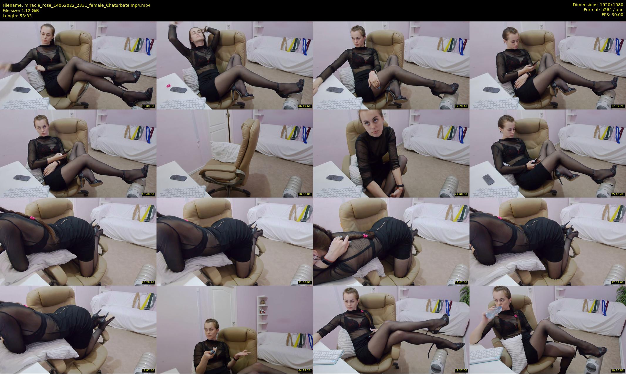miracle_rose — 54 minute Chaturbate female cam show recording, 1080p, Jun 14, 2022