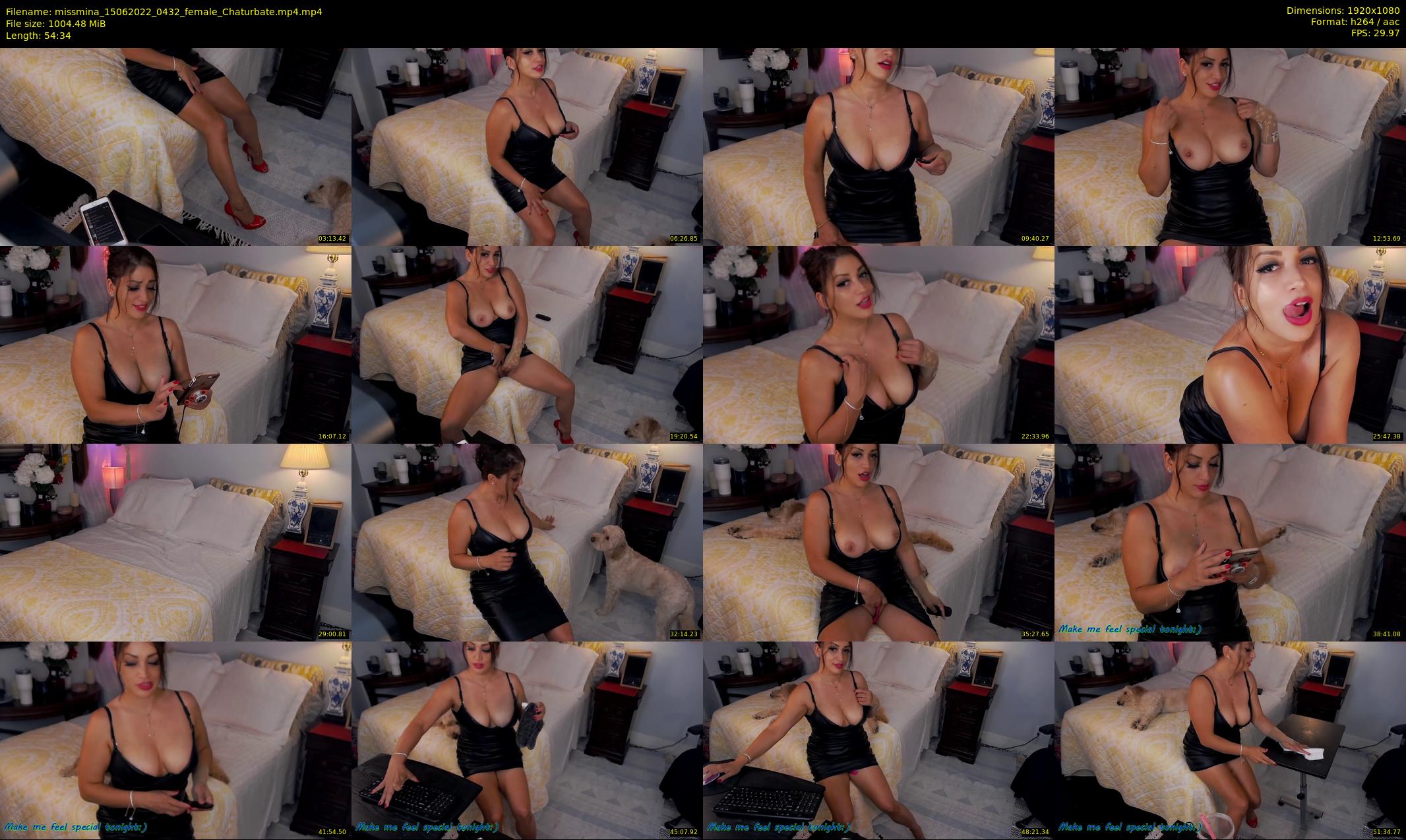 missmina — 55 minute Chaturbate female cam show recording, 1080p, Jun 15, 2022
