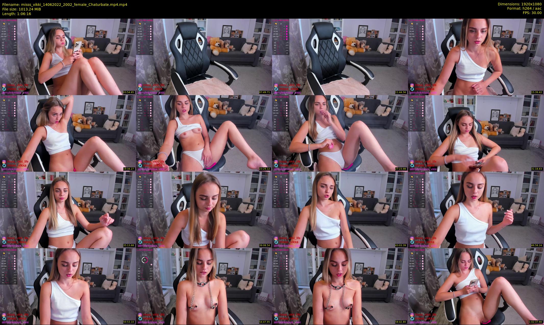 misss_vikki — 67 minute Chaturbate female cam show recording, 1080p, Jun 14, 2022