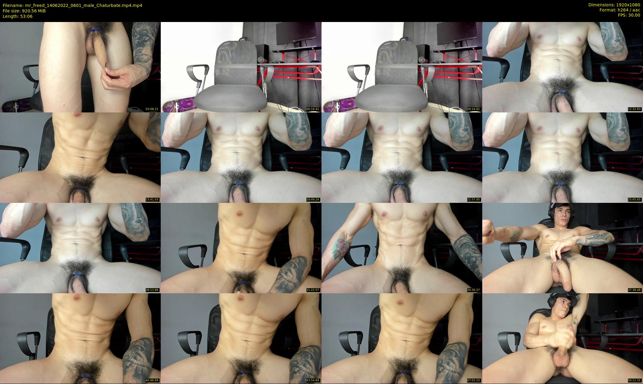 mr_freed — 54 minute Chaturbate male cam show recording, 1080p, Jun 14, 2022