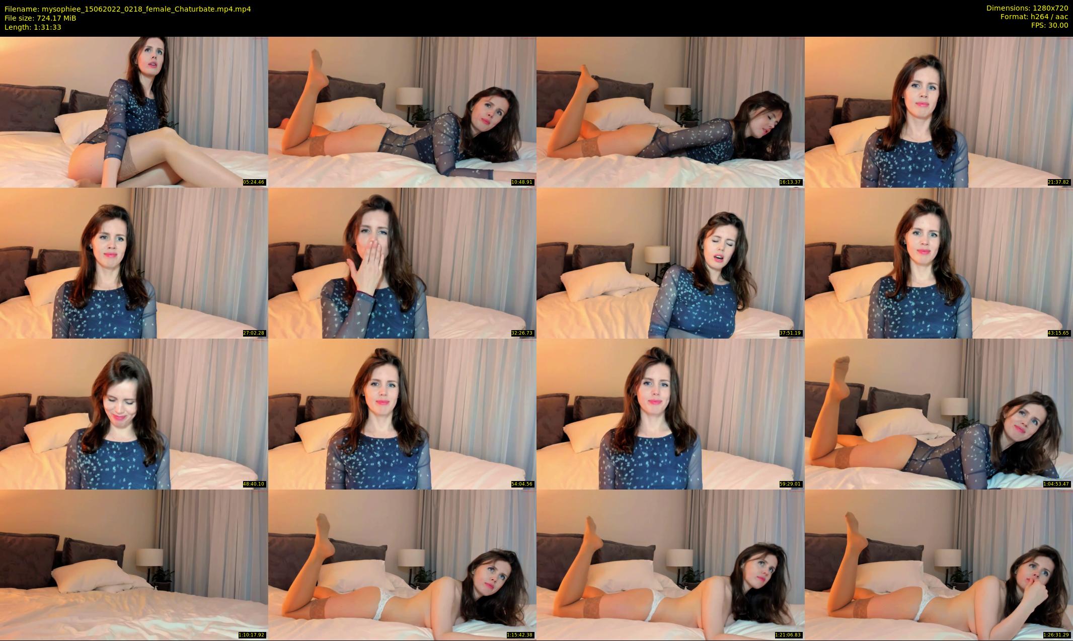 mysophiee — 92 minute Chaturbate female cam show recording, 720p, Jun 15, 2022