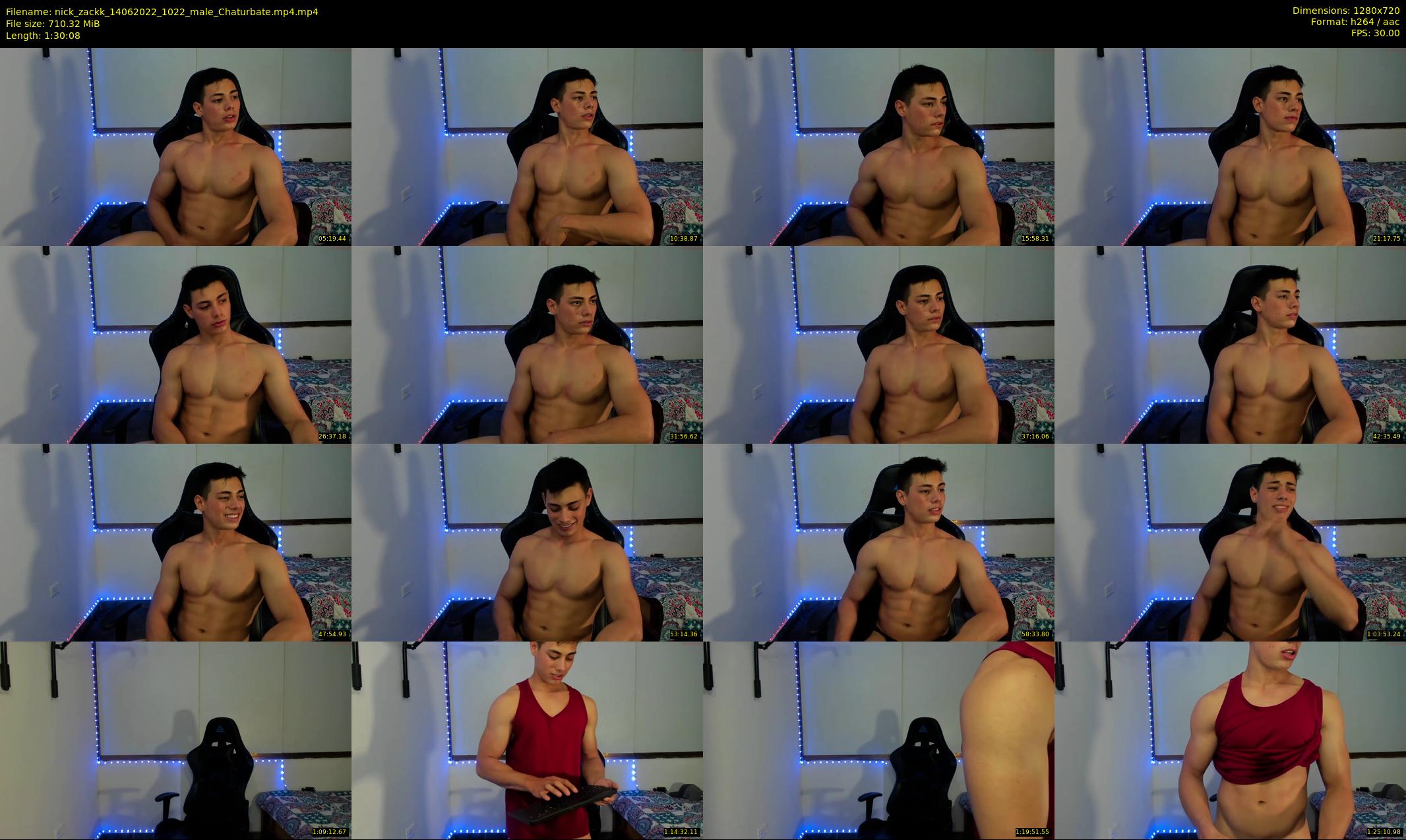 nick_zackk — 91 minute Chaturbate male cam show recording, 720p, Jun 14, 2022