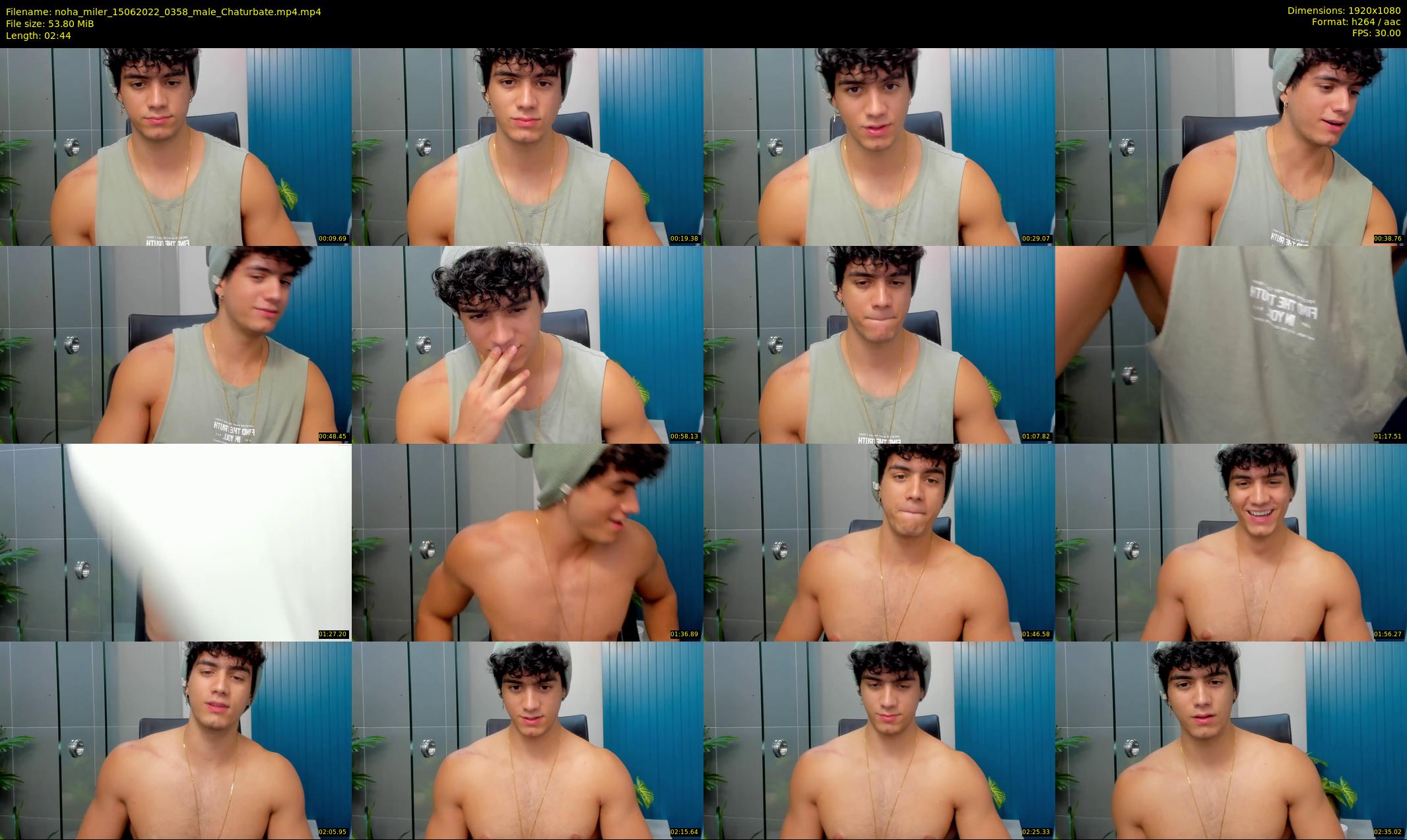 noha_miler — 3 minute Chaturbate male cam show recording, 1080p, Jun 15, 2022