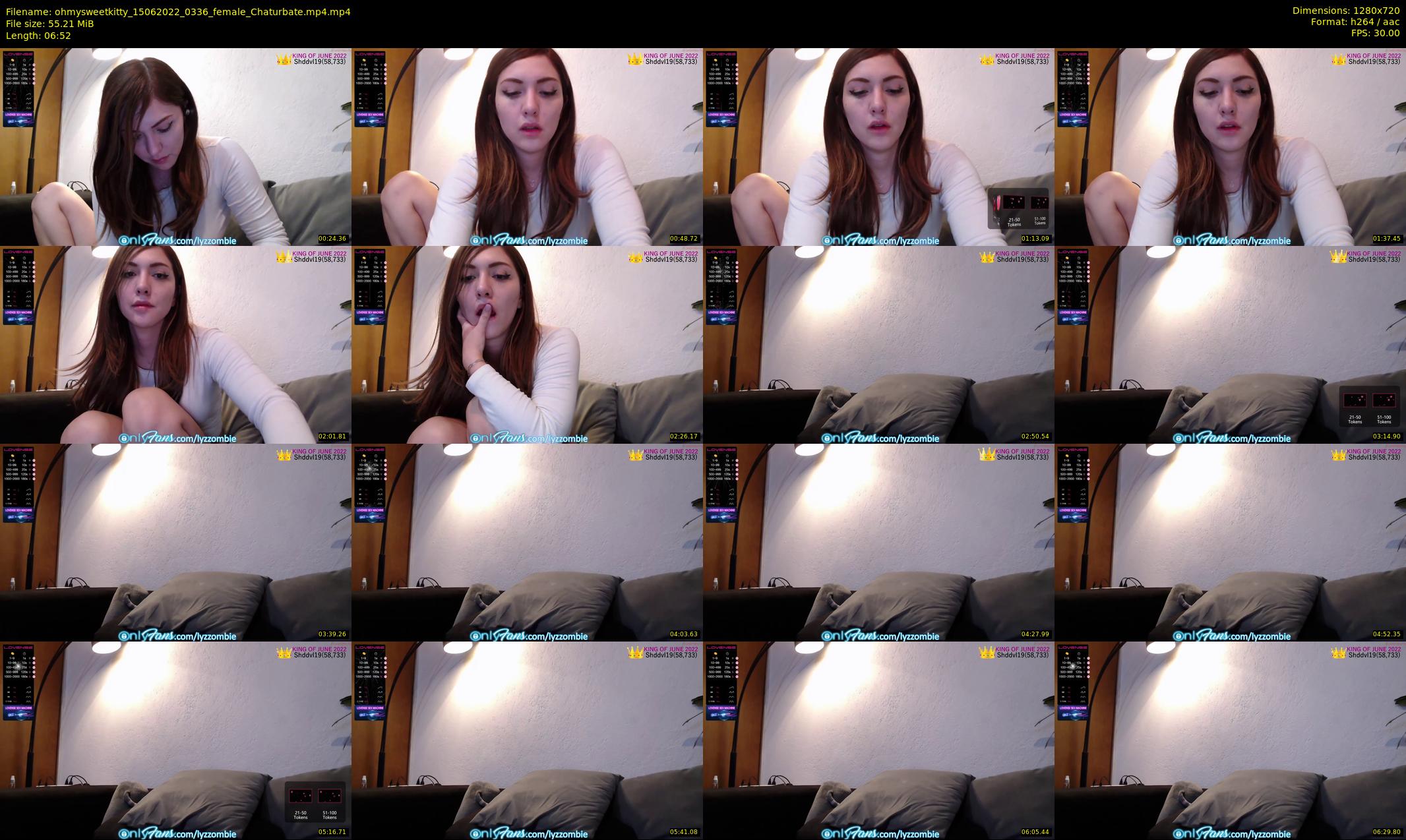 ohmysweetkitty — 7 minute Chaturbate female cam show recording, 720p, Jun 15, 2022