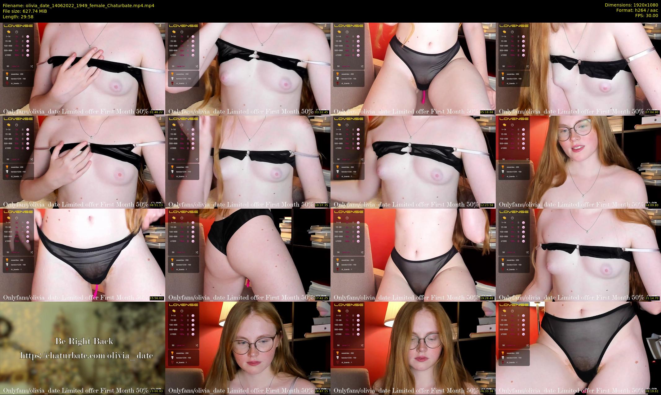 olivia_date — 30 minute Chaturbate female cam show recording, 1080p, Jun 14, 2022