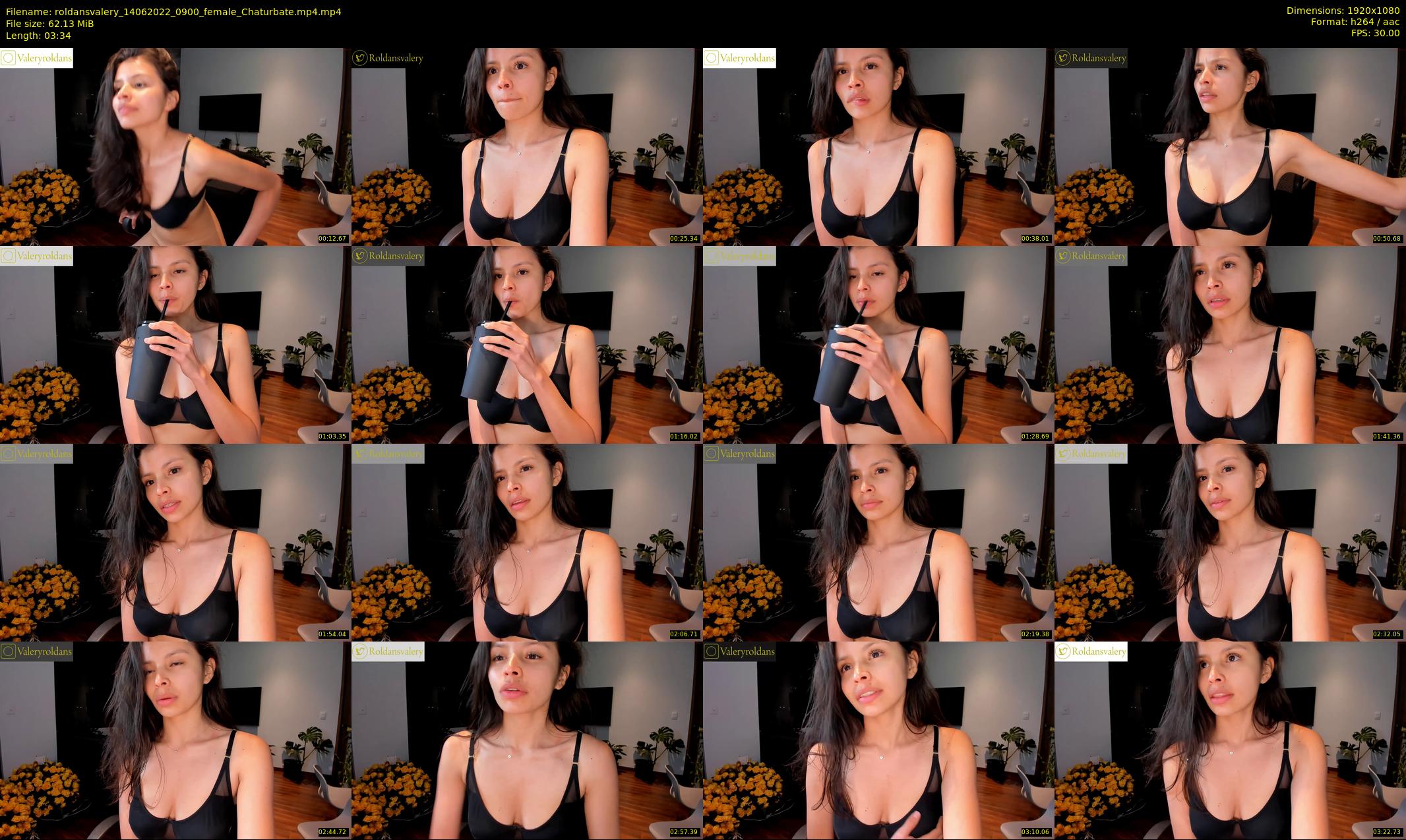 roldansvalery — 4 minute Chaturbate female cam show recording, 1080p, Jun 14, 2022