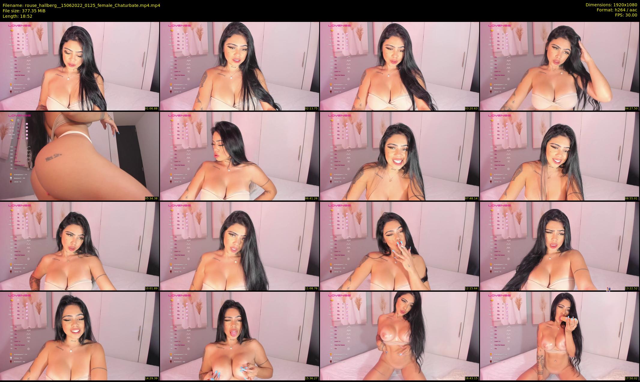 rouse_hallberg_ — 19 minute Chaturbate female cam show recording, 1080p, Jun 15, 2022