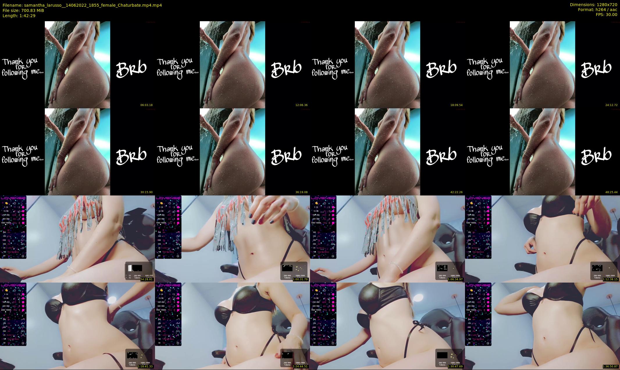 samantha_larusso_ — 103 minute Chaturbate couple cam show recording, 720p, Jun 14, 2022