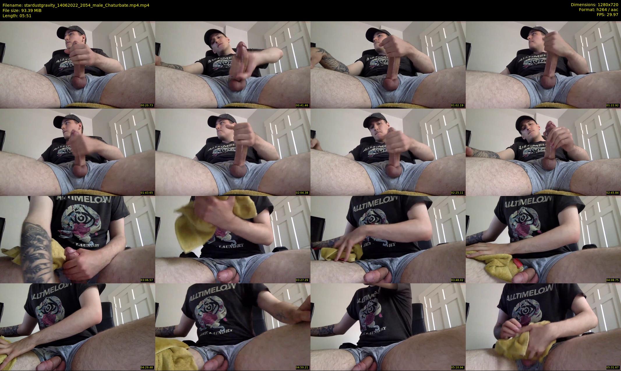 stardustgravity — 6 minute Chaturbate male cam show recording, 720p, Jun 14, 2022