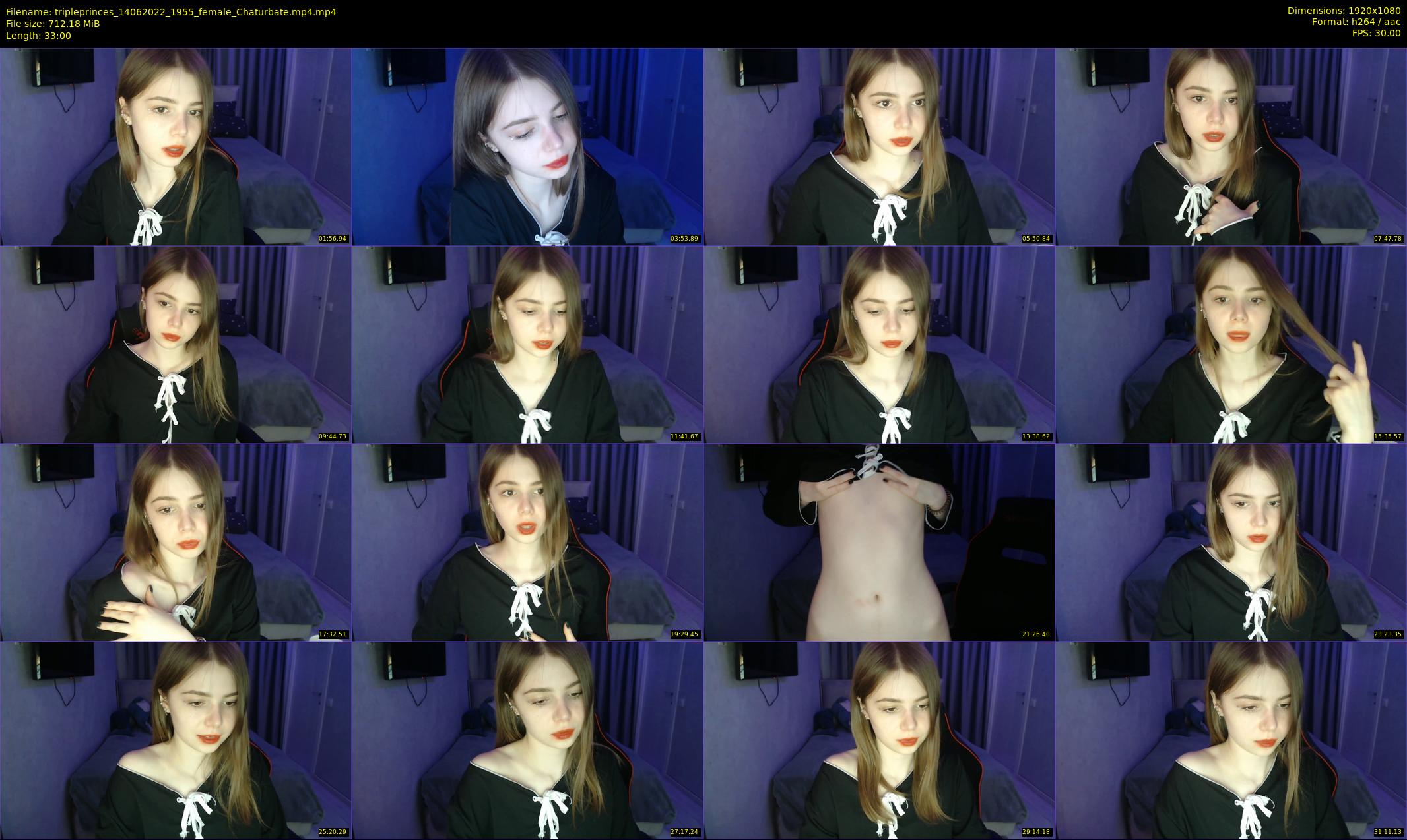 tripleprinces — 33 minute Chaturbate female cam show recording, 1080p, Jun 14, 2022