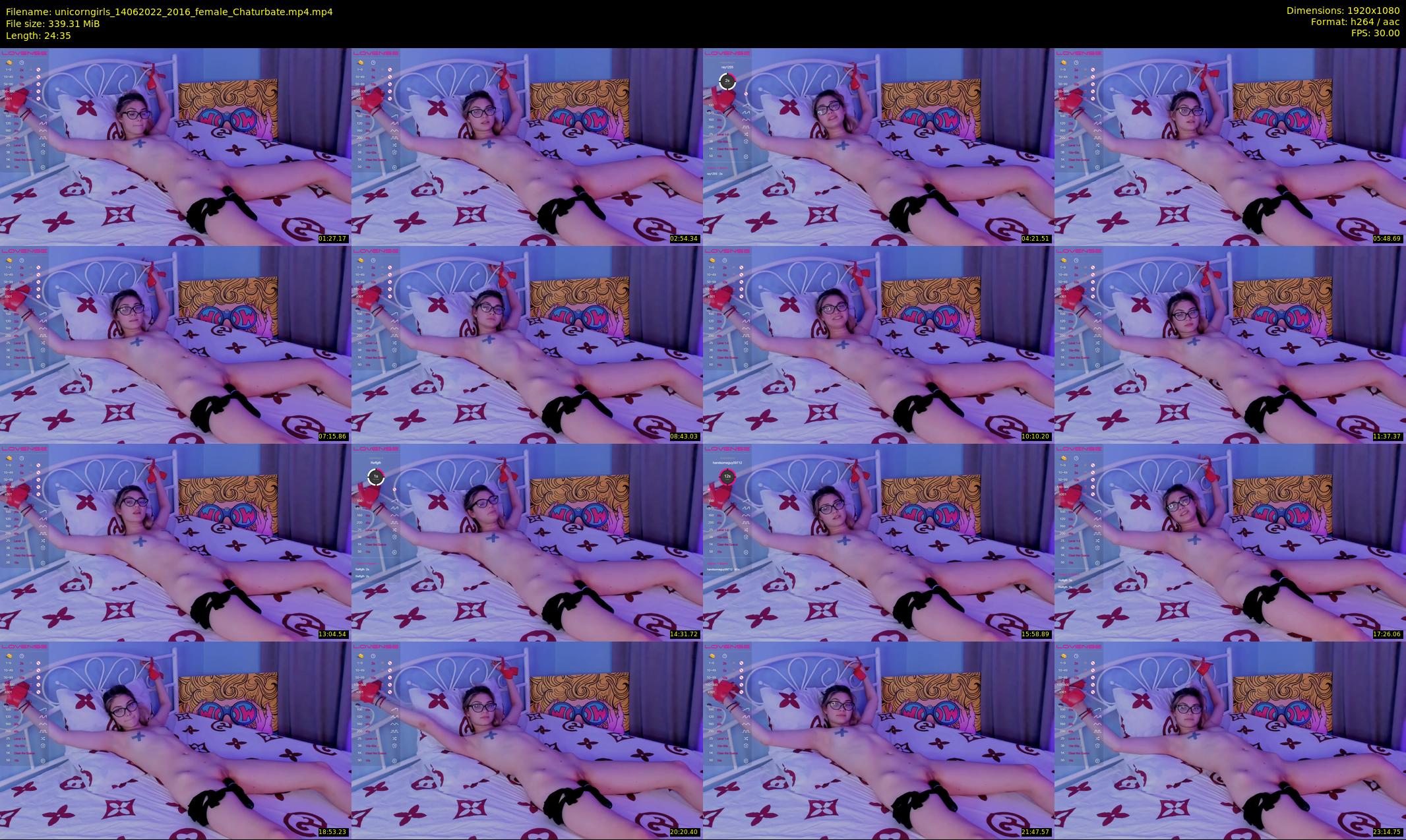 unicorngirls — 25 minute Chaturbate couple cam show recording, 1080p, Jun 14, 2022