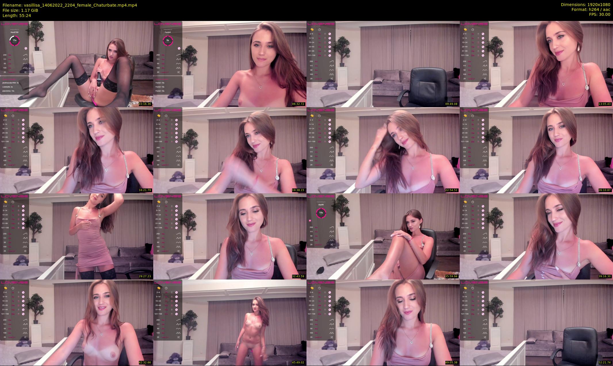 vasillisa — 56 minute Chaturbate female cam show recording, 1080p, Jun 14, 2022
