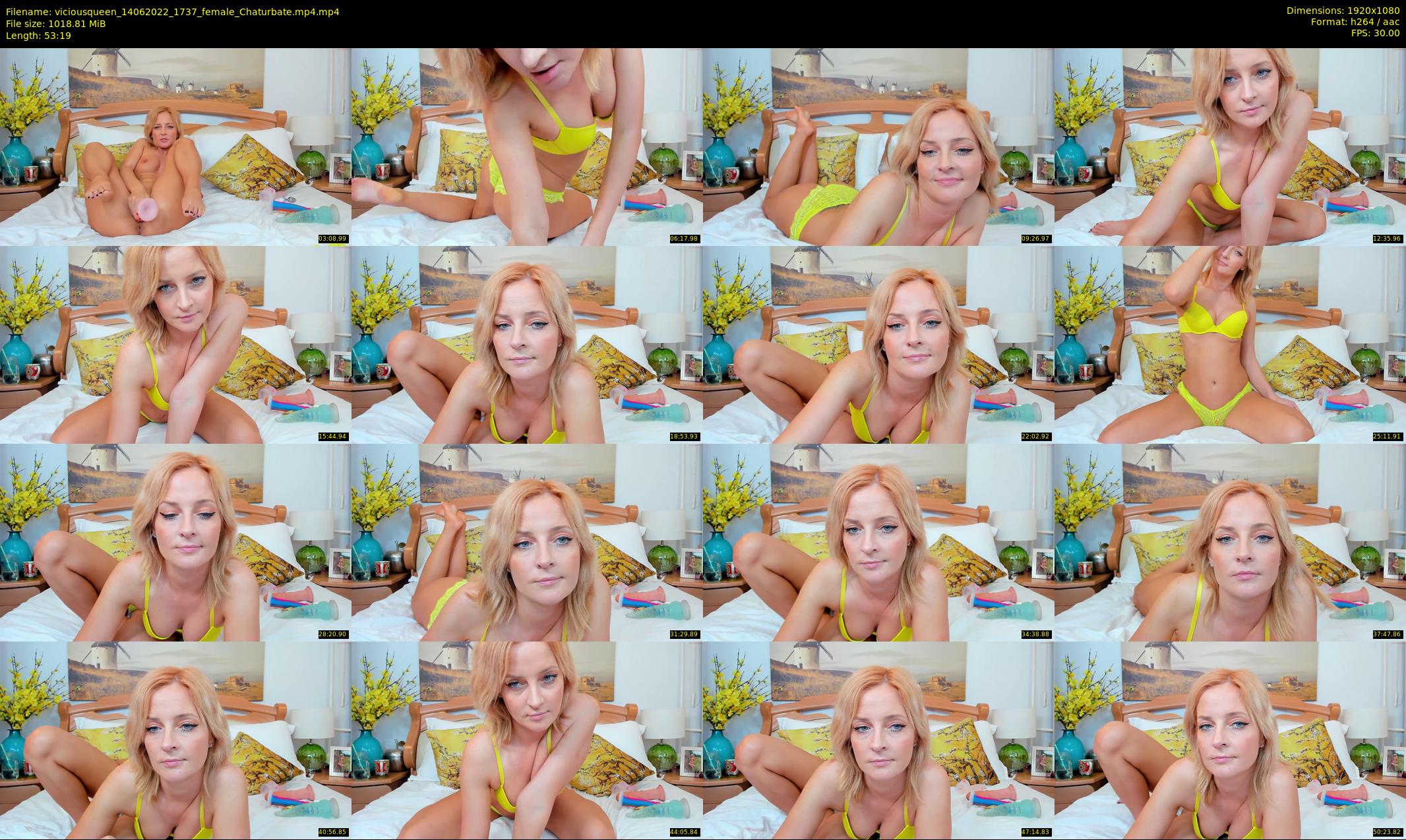 viciousqueen — 54 minute Chaturbate female cam show recording, 1080p, Jun 14, 2022