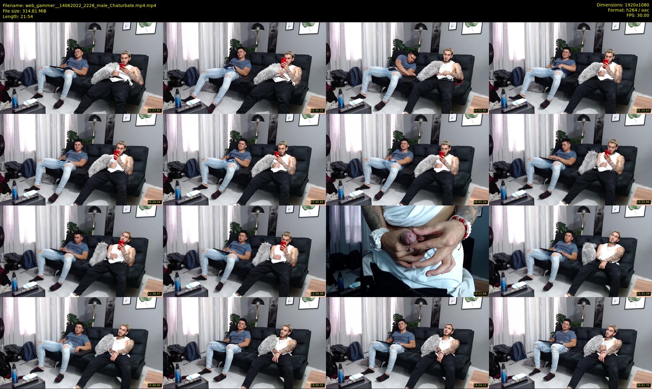 web_gammer_ — 22 minute Chaturbate male cam show recording, 1080p, Jun 14, 2022