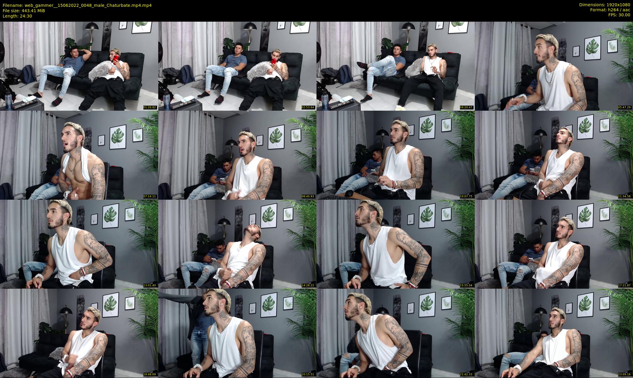 web_gammer_ — 25 minute Chaturbate male cam show recording, 1080p, Jun 15, 2022