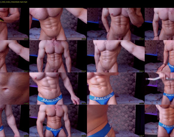 adam_muscle_ — 24 minute Chaturbate male cam show recording, 1080p, Jun 15, 2022