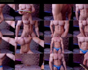 adam_muscle_ — 49 minute Chaturbate male cam show recording, 1080p, Jun 15, 2022