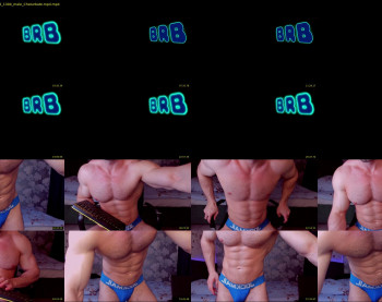 adam_muscle_ — 65 minute Chaturbate male cam show recording, 1080p, Jun 15, 2022