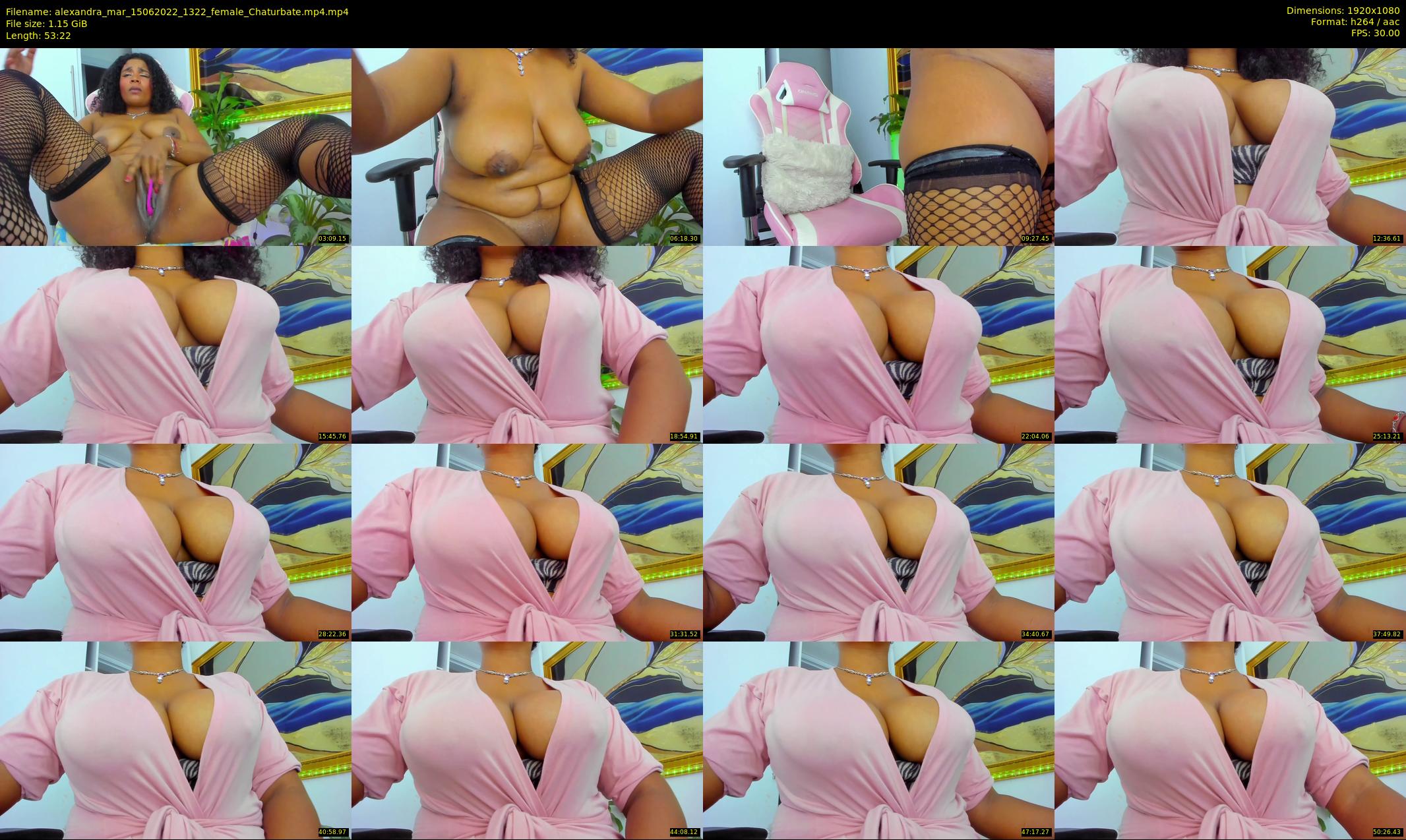 alexandra_mar — 54 minute Chaturbate female cam show recording, 1080p, Jun 15, 2022