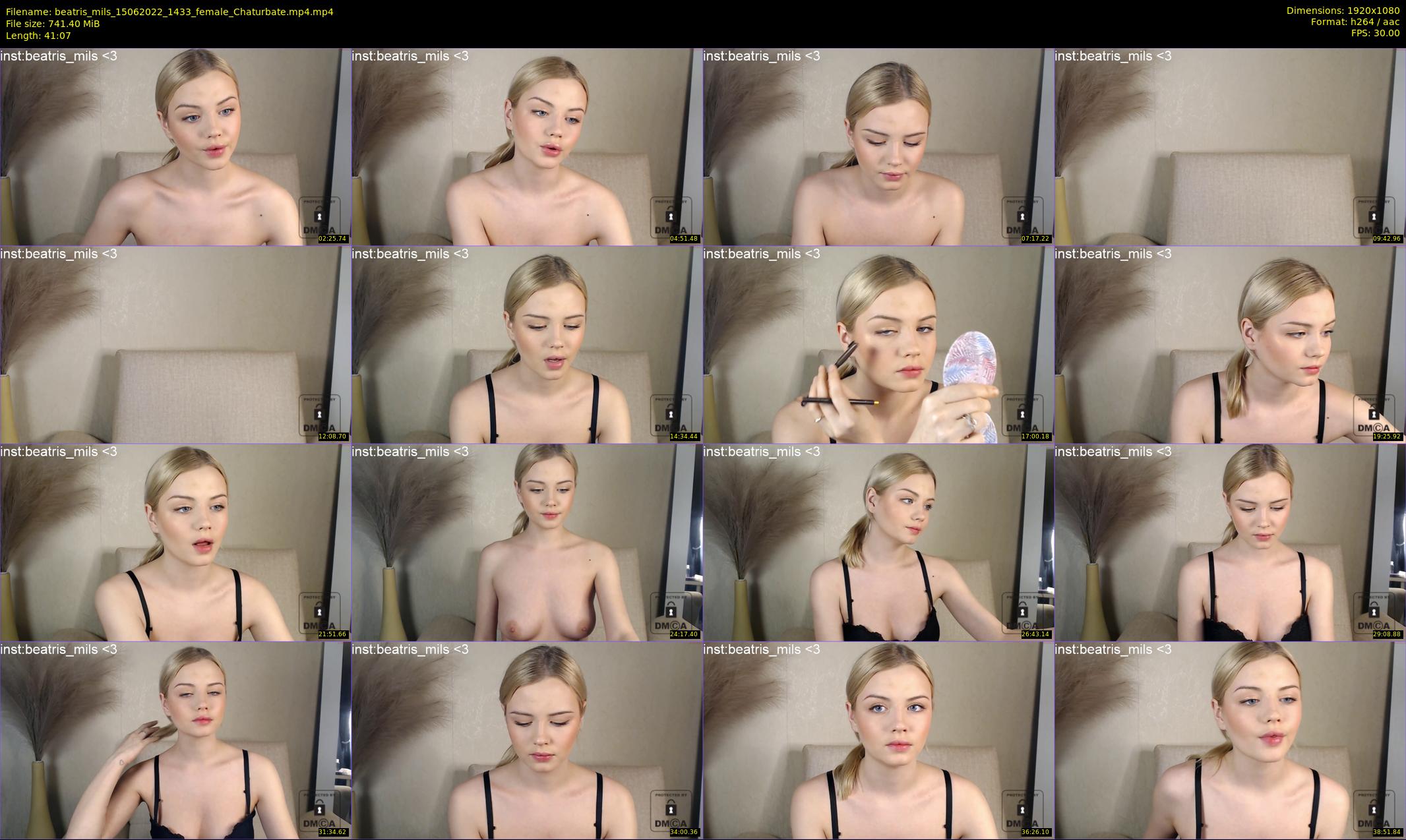 beatris_mils — 42 minute Chaturbate female cam show recording, 1080p, Jun 15, 2022