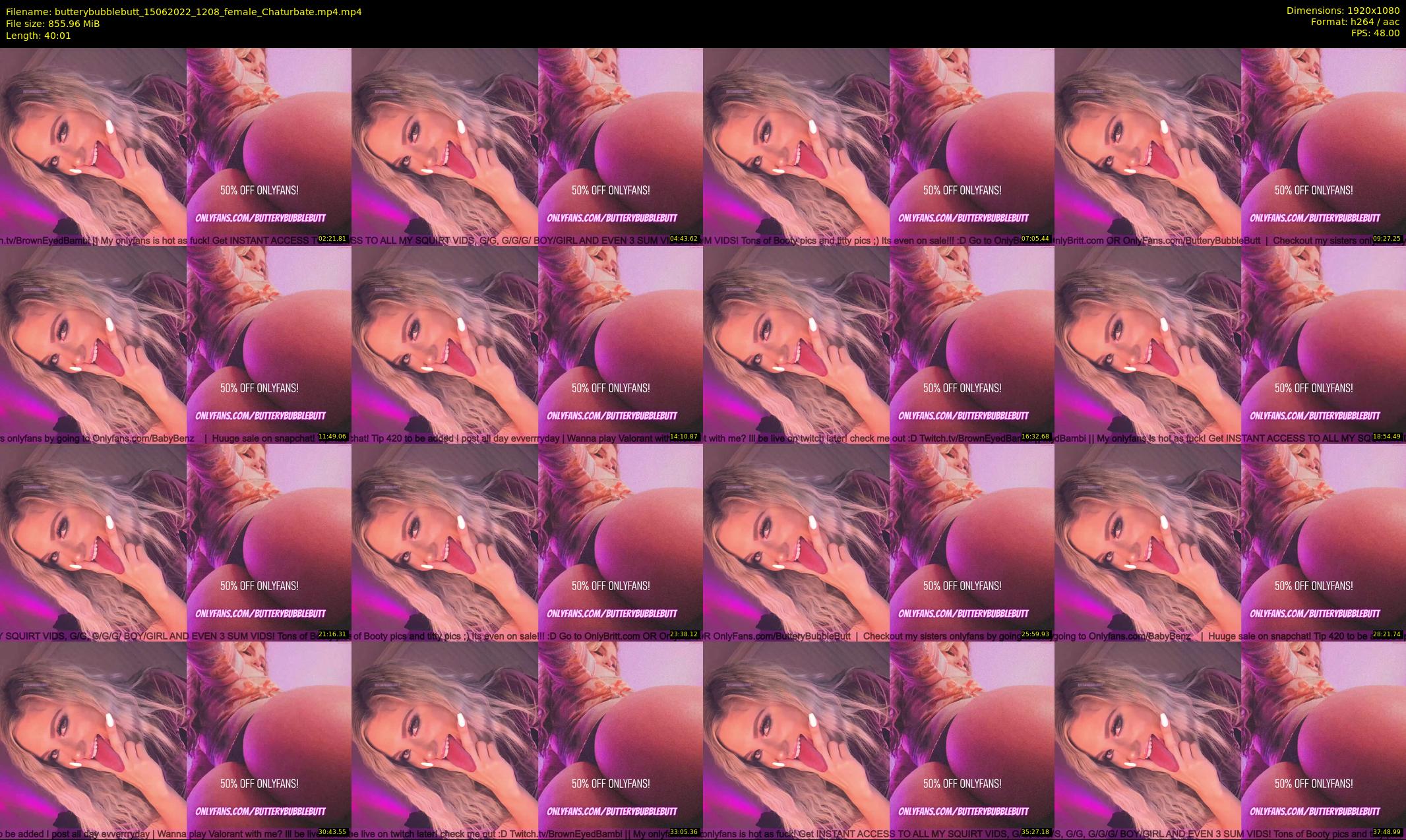 butterybubblebutt — 41 minute Chaturbate couple cam show recording, 1080p, Jun 15, 2022