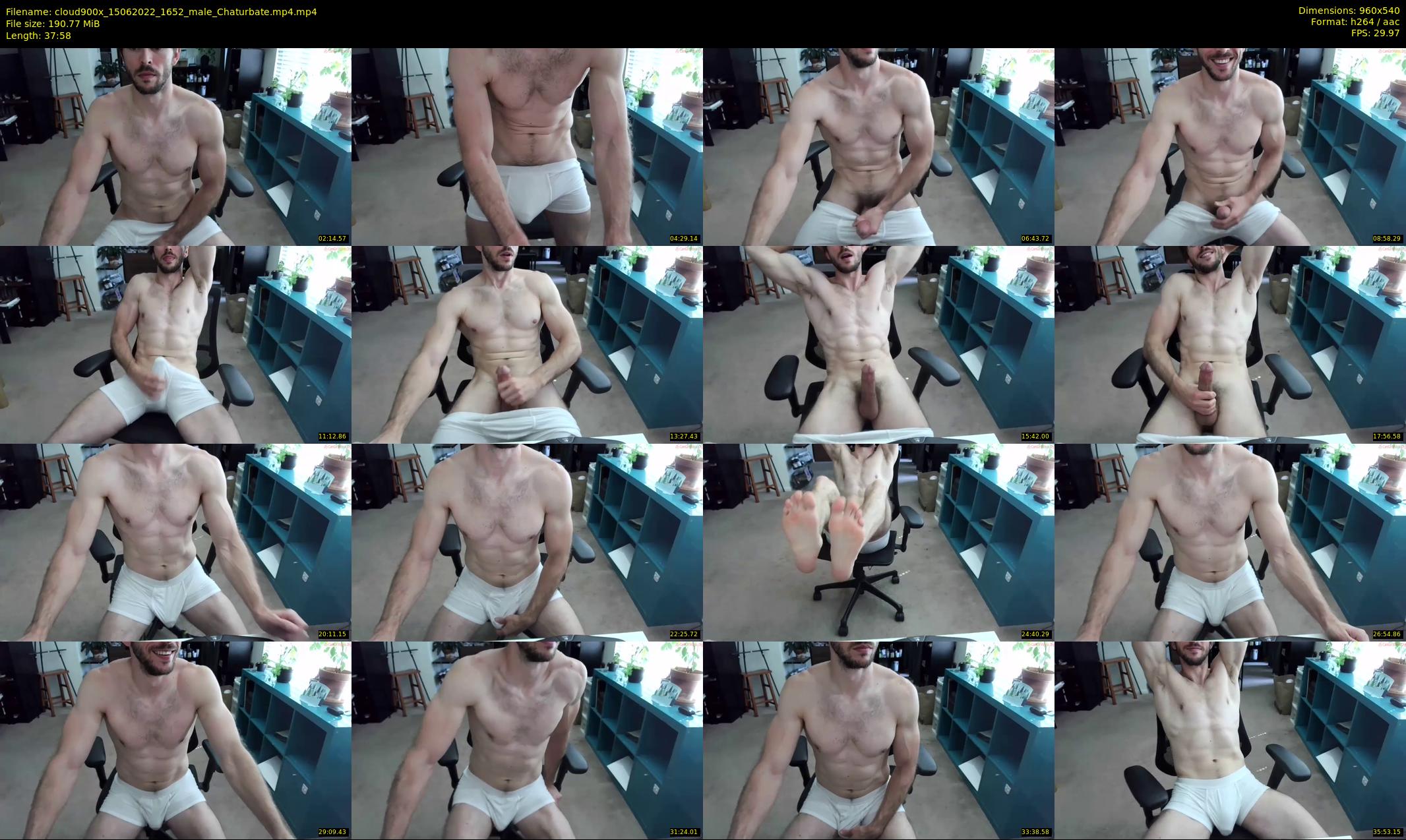 cloud900x — 38 minute Chaturbate male cam show recording, 480p, Jun 15, 2022