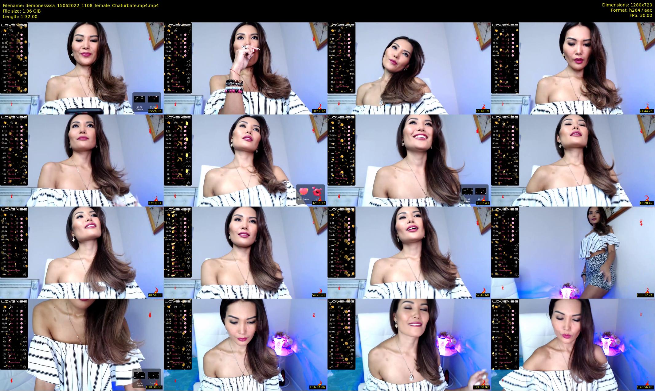 demonessssa — 92 minute Chaturbate female cam show recording, 720p, Jun 15, 2022