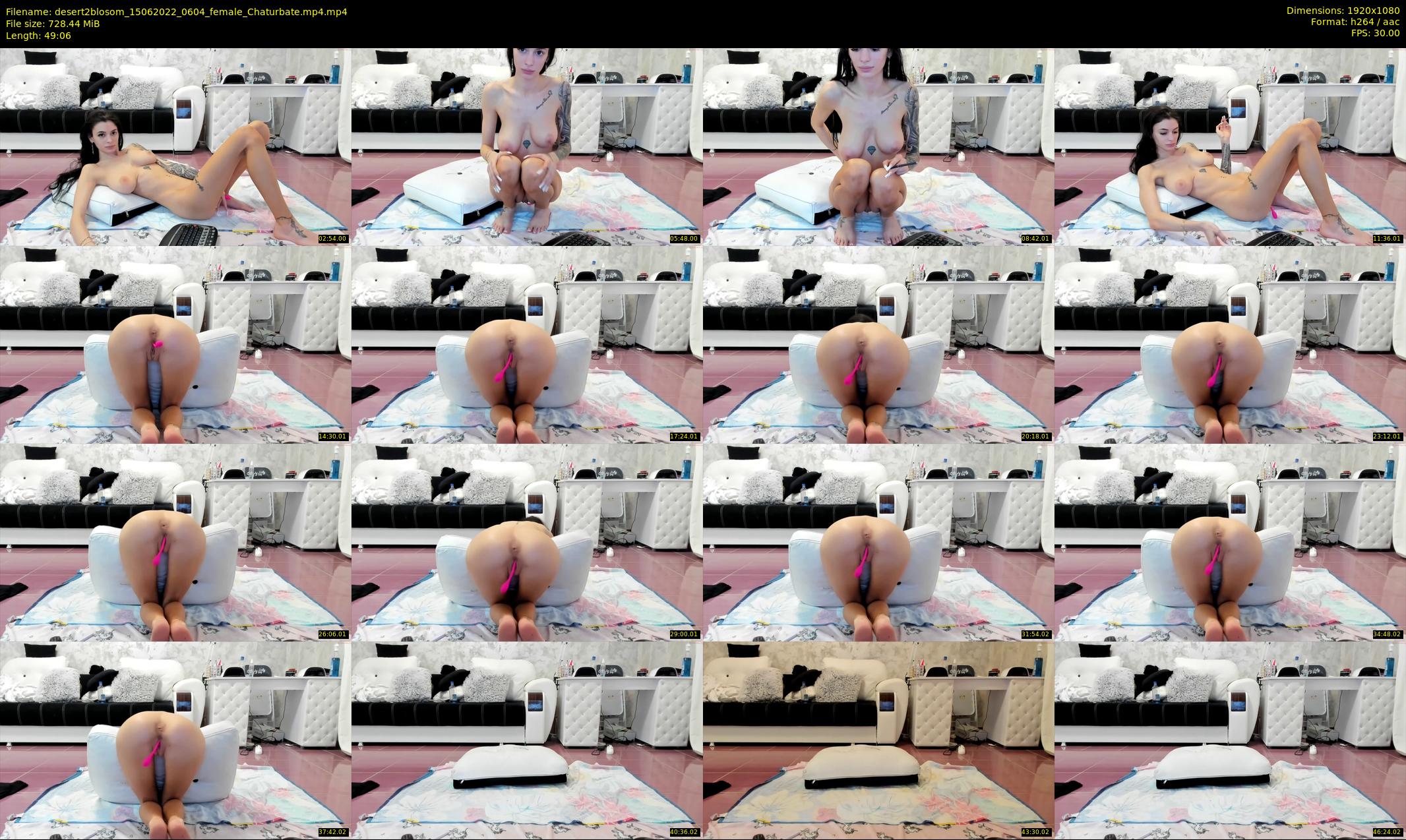 desert2blosom — 50 minute Chaturbate female cam show recording, 1080p, Jun 15, 2022