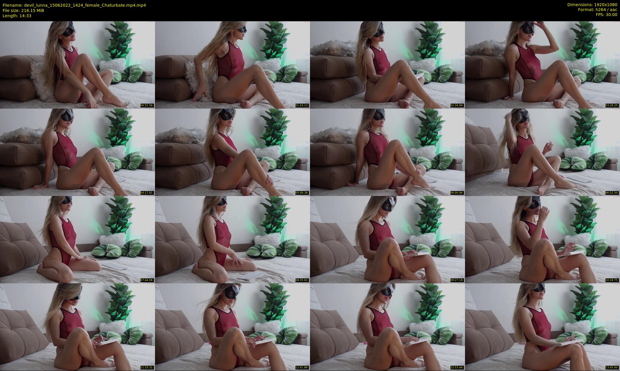devil_lunna — 15 minute Chaturbate female cam show recording, 1080p, Jun 15, 2022