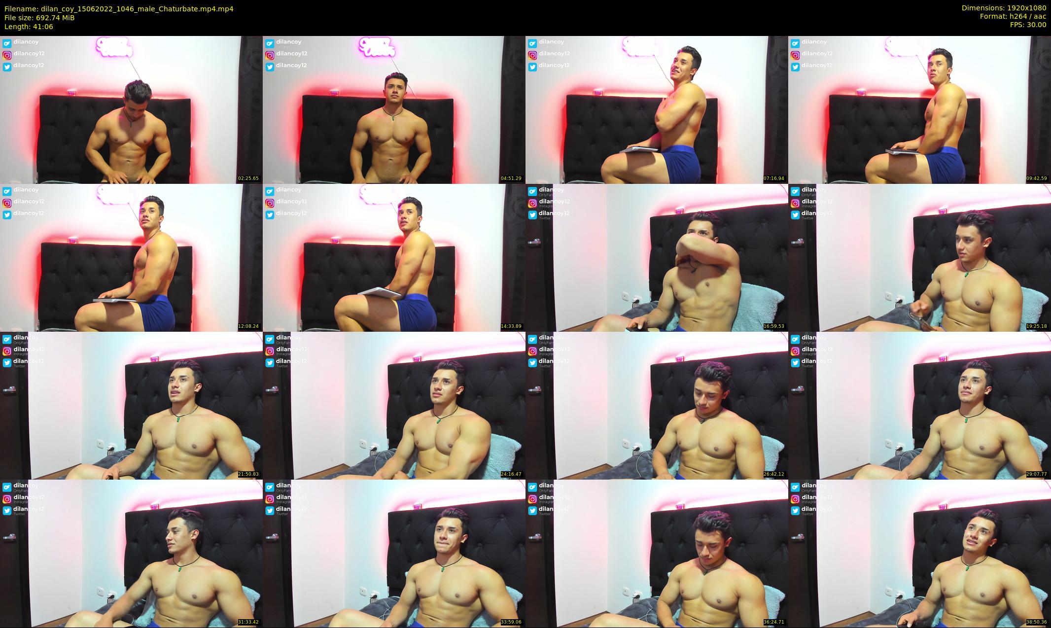 dilan_coy — 42 minute Chaturbate male cam show recording, 1080p, Jun 15, 2022