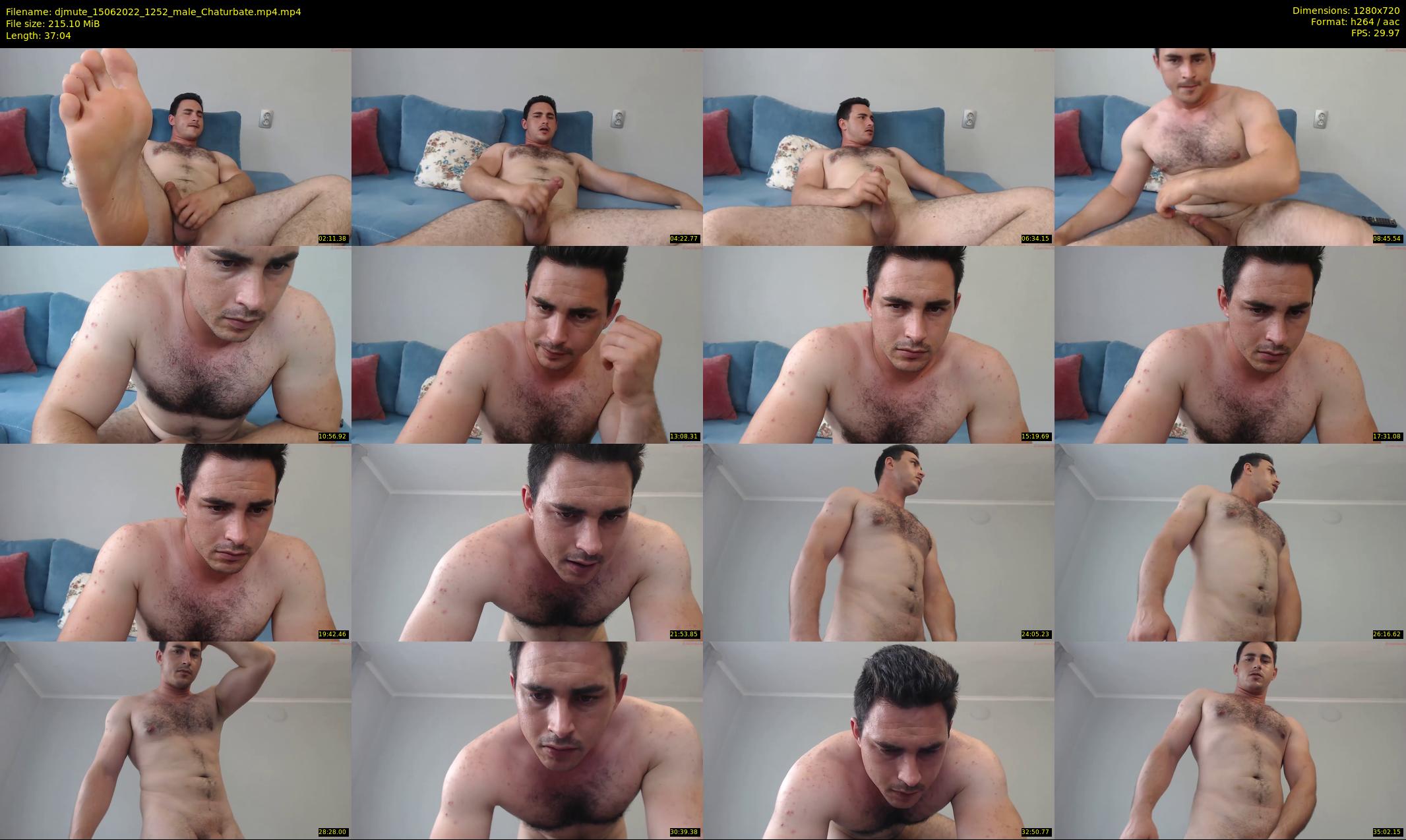 djmute — 38 minute Chaturbate male cam show recording, 720p, Jun 15, 2022
