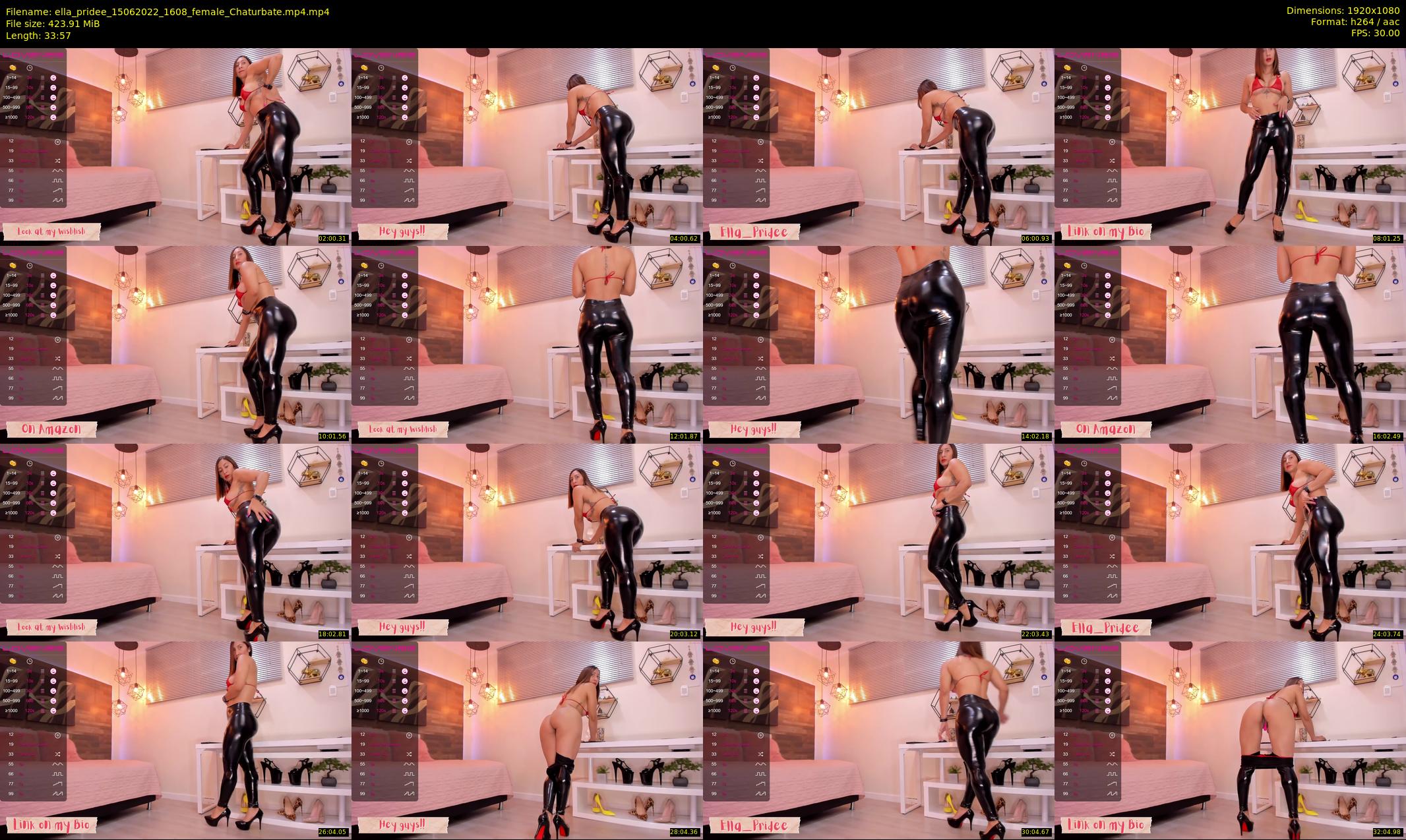 ella_pridee — 34 minute Chaturbate female cam show recording, 1080p, Jun 15, 2022