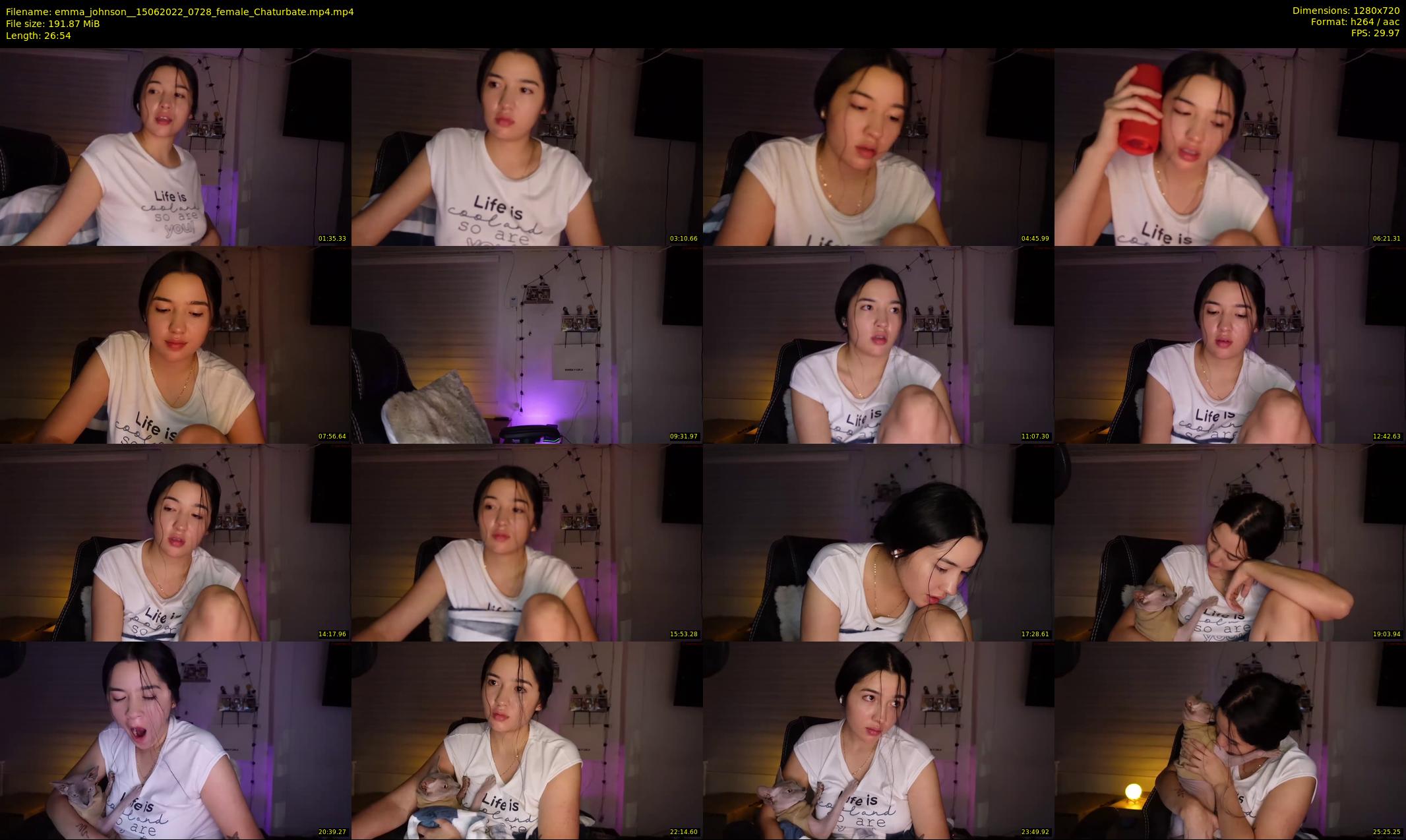 emma_johnson_ — 27 minute Chaturbate female cam show recording, 720p, Jun 15, 2022