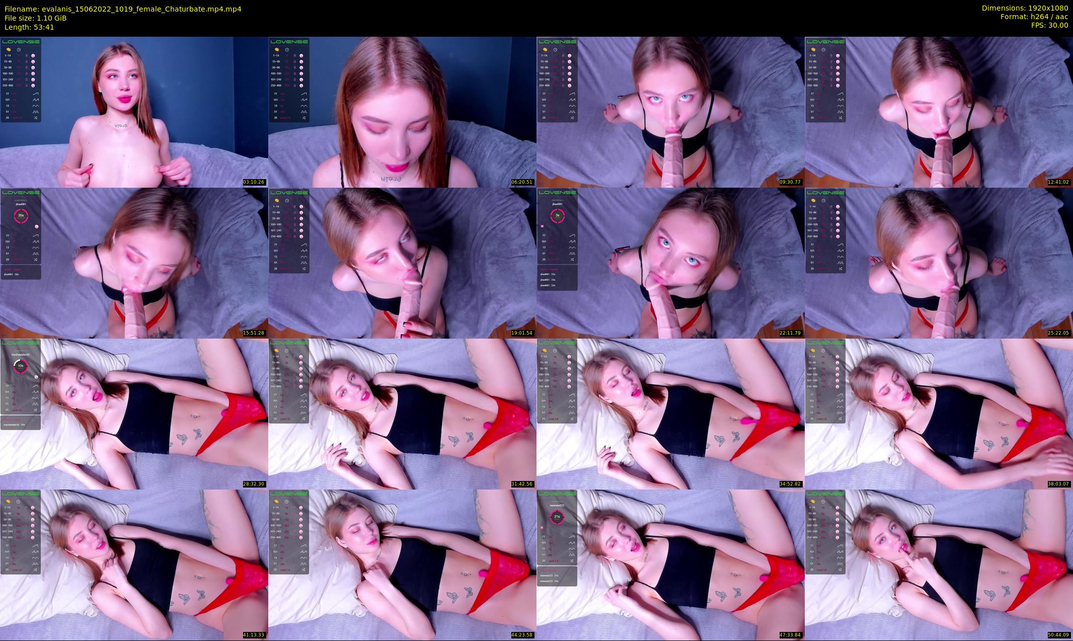 evalanis — 54 minute Chaturbate couple cam show recording, 1080p, Jun 15, 2022