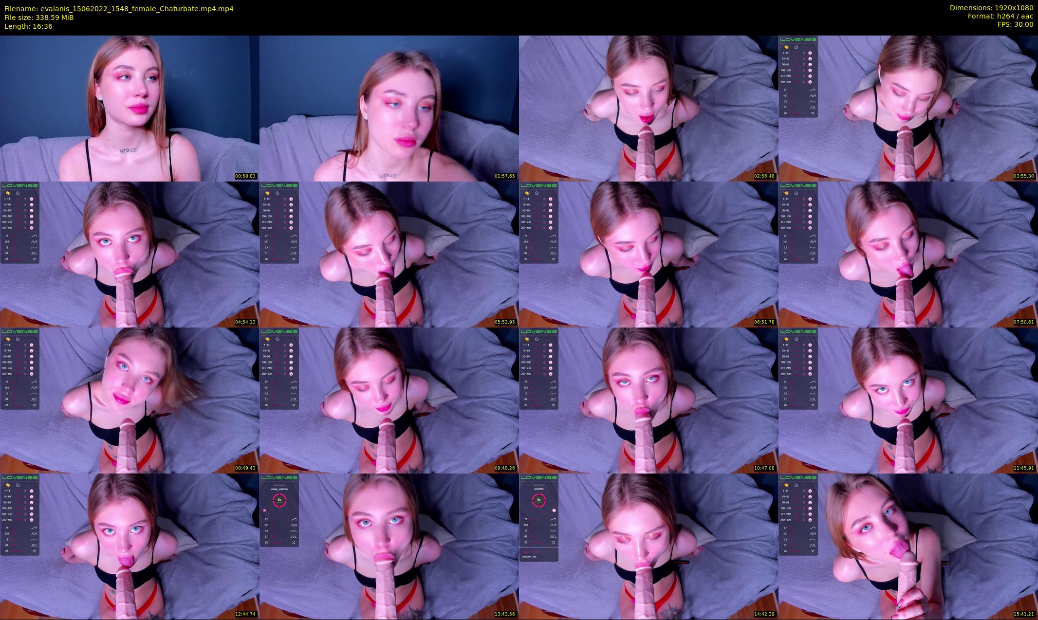 evalanis — 17 minute Chaturbate couple cam show recording, 1080p, Jun 15, 2022