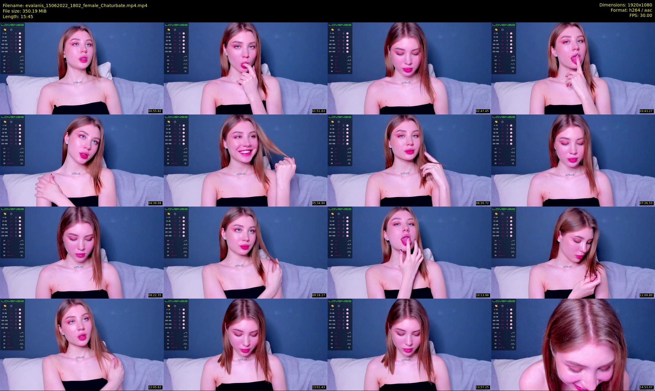evalanis — 16 minute Chaturbate couple cam show recording, 1080p, Jun 15, 2022