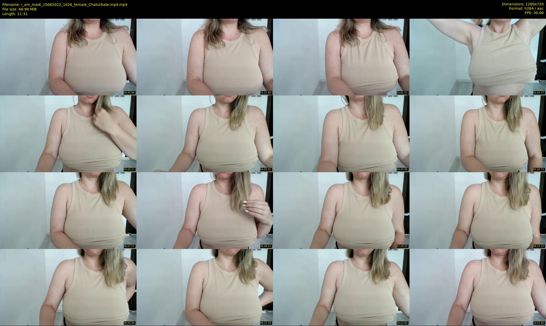 i_am_madi — 12 minute Chaturbate female cam show recording, 720p, Jun 15, 2022