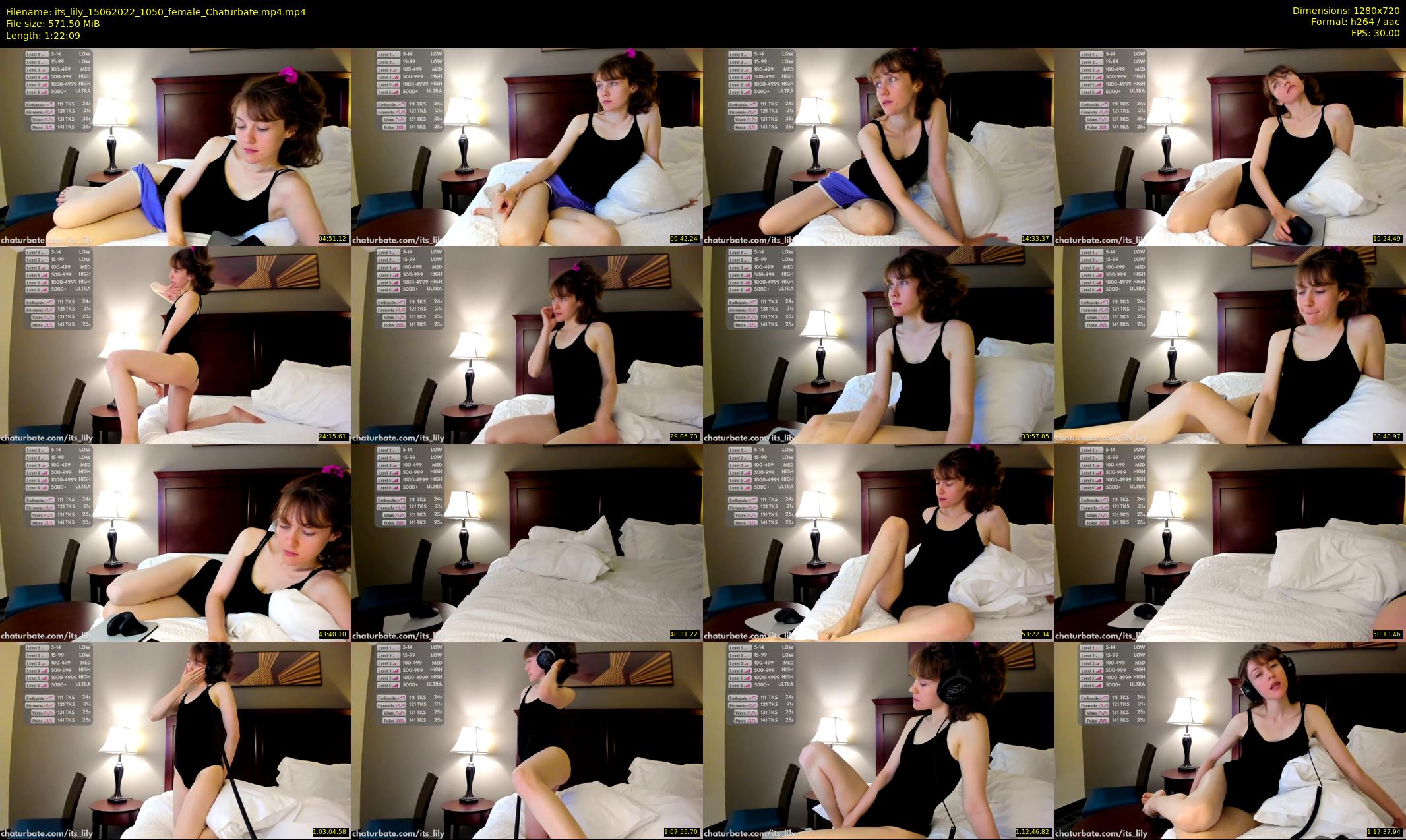 its_lily — 83 minute Chaturbate female cam show recording, 720p, Jun 15, 2022