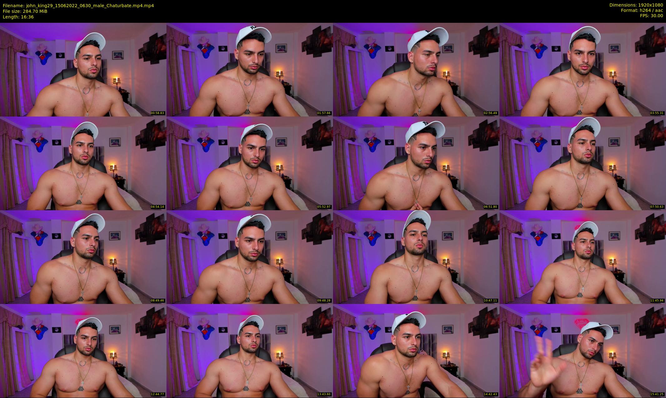 john_king29 — 17 minute Chaturbate male cam show recording, 1080p, Jun 15, 2022
