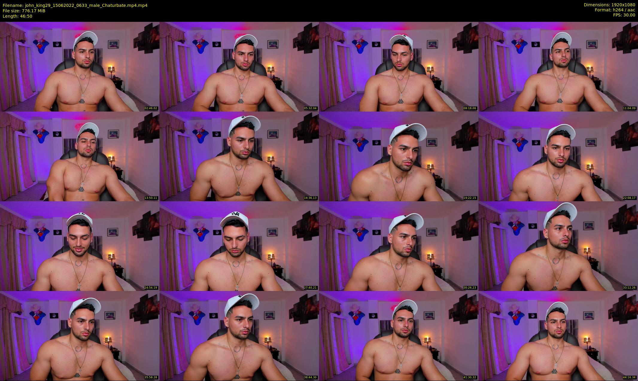 john_king29 — 47 minute Chaturbate male cam show recording, 1080p, Jun 15, 2022
