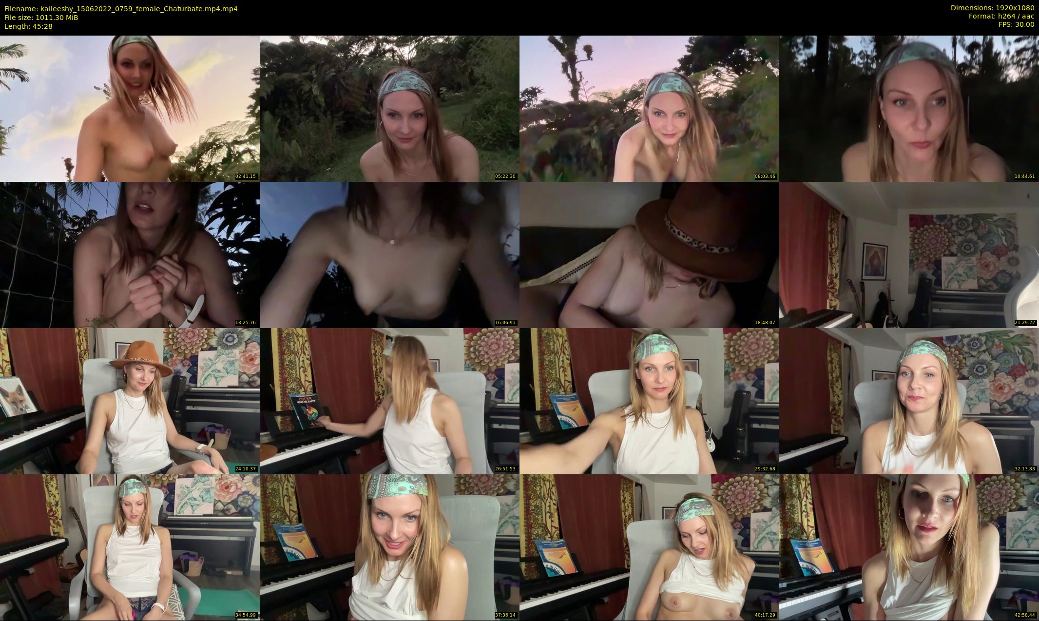 kaileeshy — 46 minute Chaturbate female cam show recording, 1080p, Jun 15, 2022