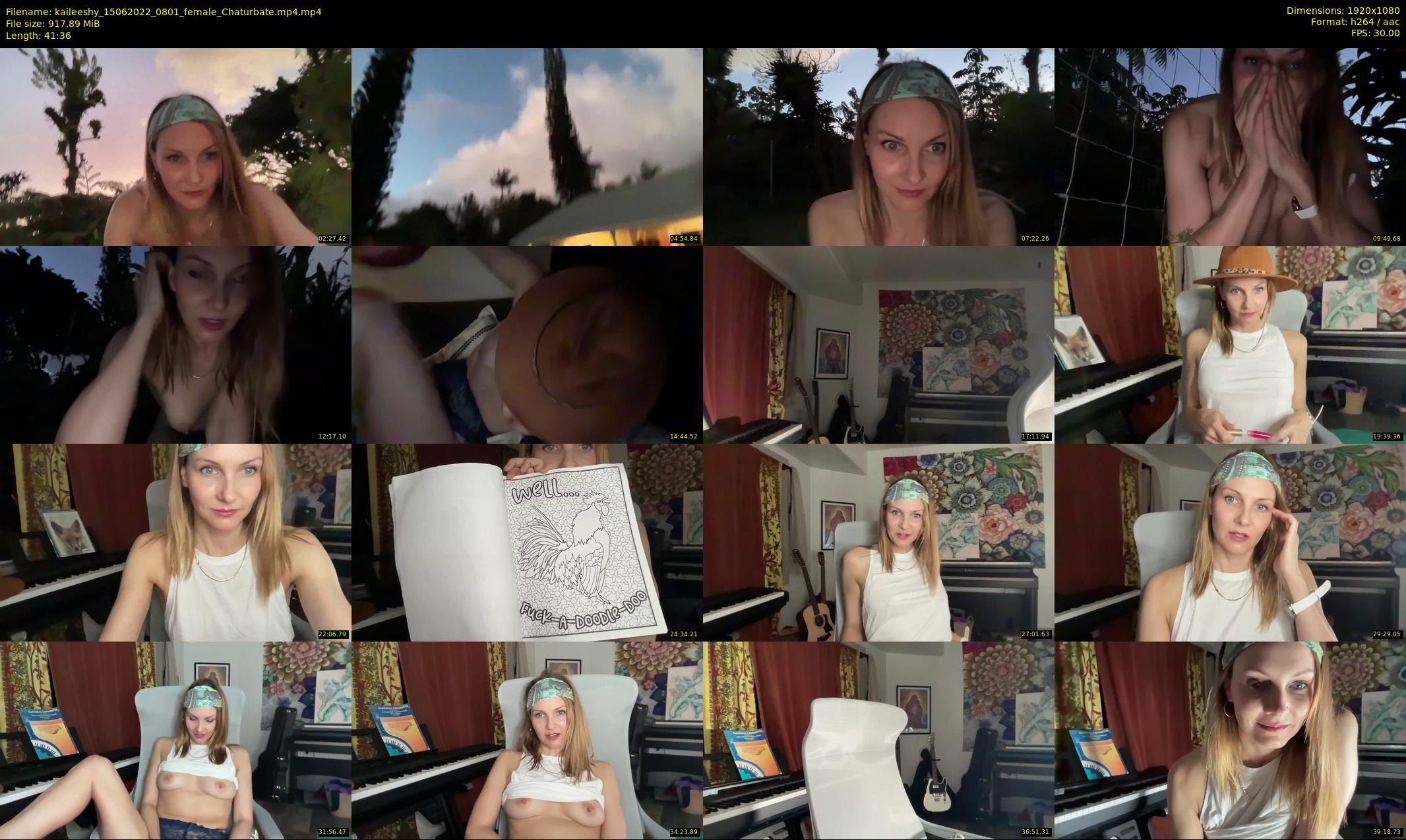 kaileeshy — 42 minute Chaturbate female cam show recording, 1080p, Jun 15, 2022