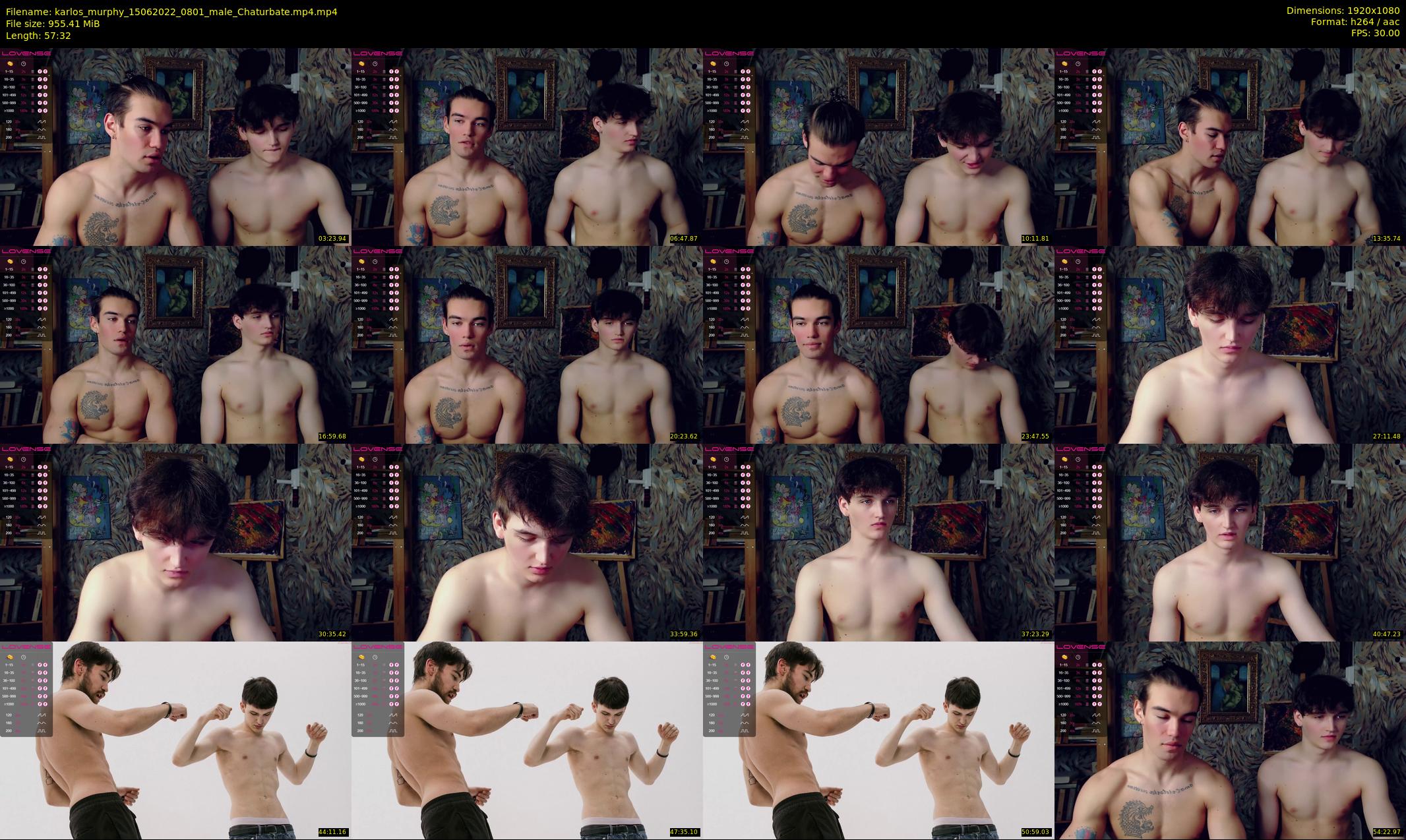 karlos_murphy — 58 minute Chaturbate male cam show recording, 1080p, Jun 15, 2022