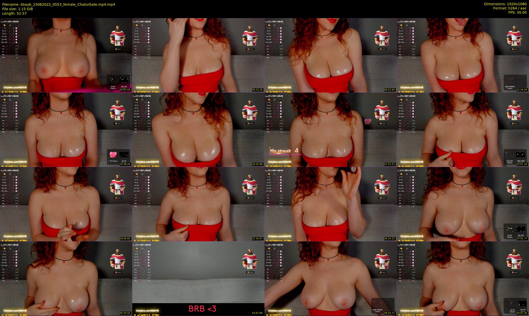 kbayb — 53 minute Chaturbate female cam show recording, 1080p, Jun 15, 2022