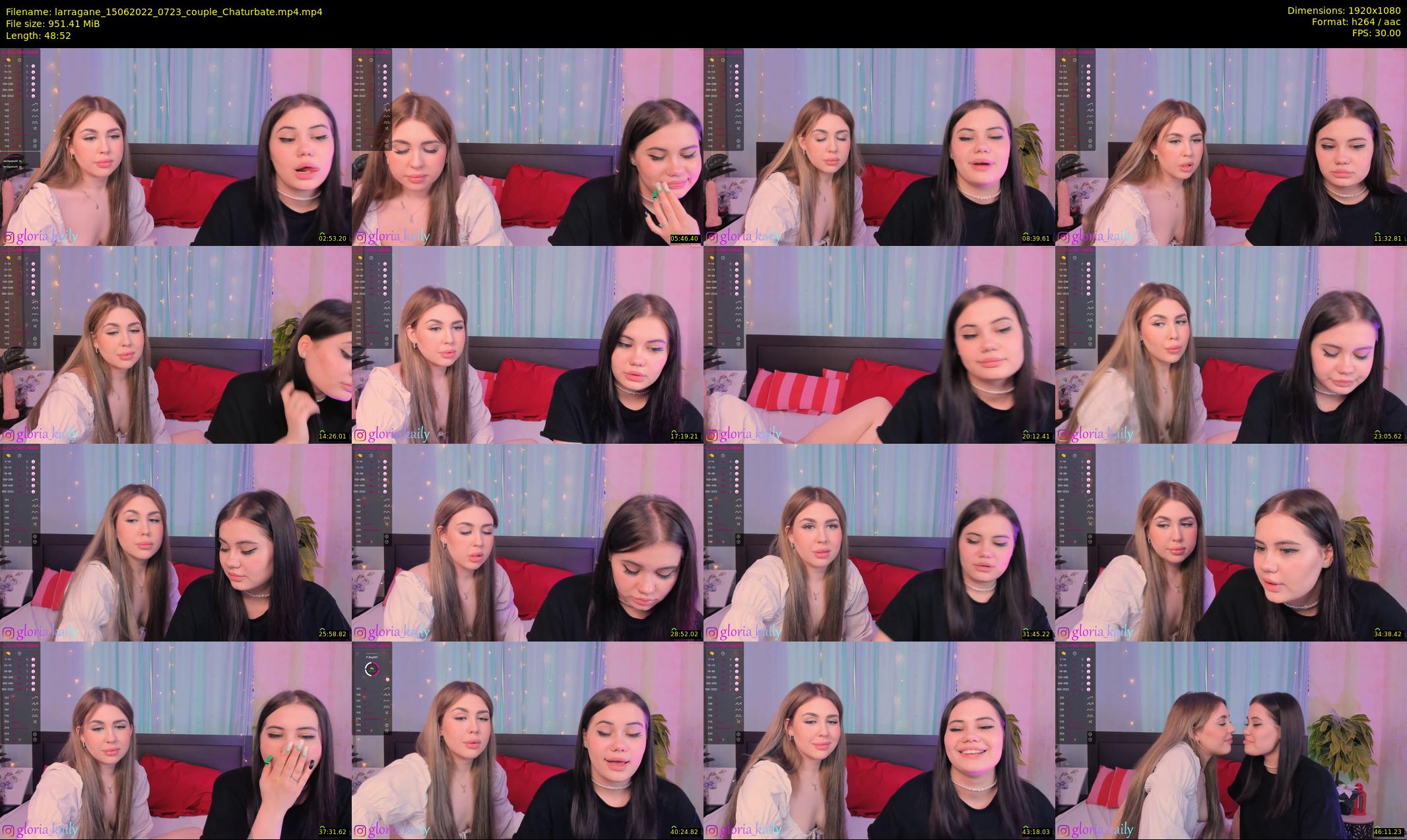 larragane — 49 minute Chaturbate couple cam show recording, 1080p, Jun 15, 2022