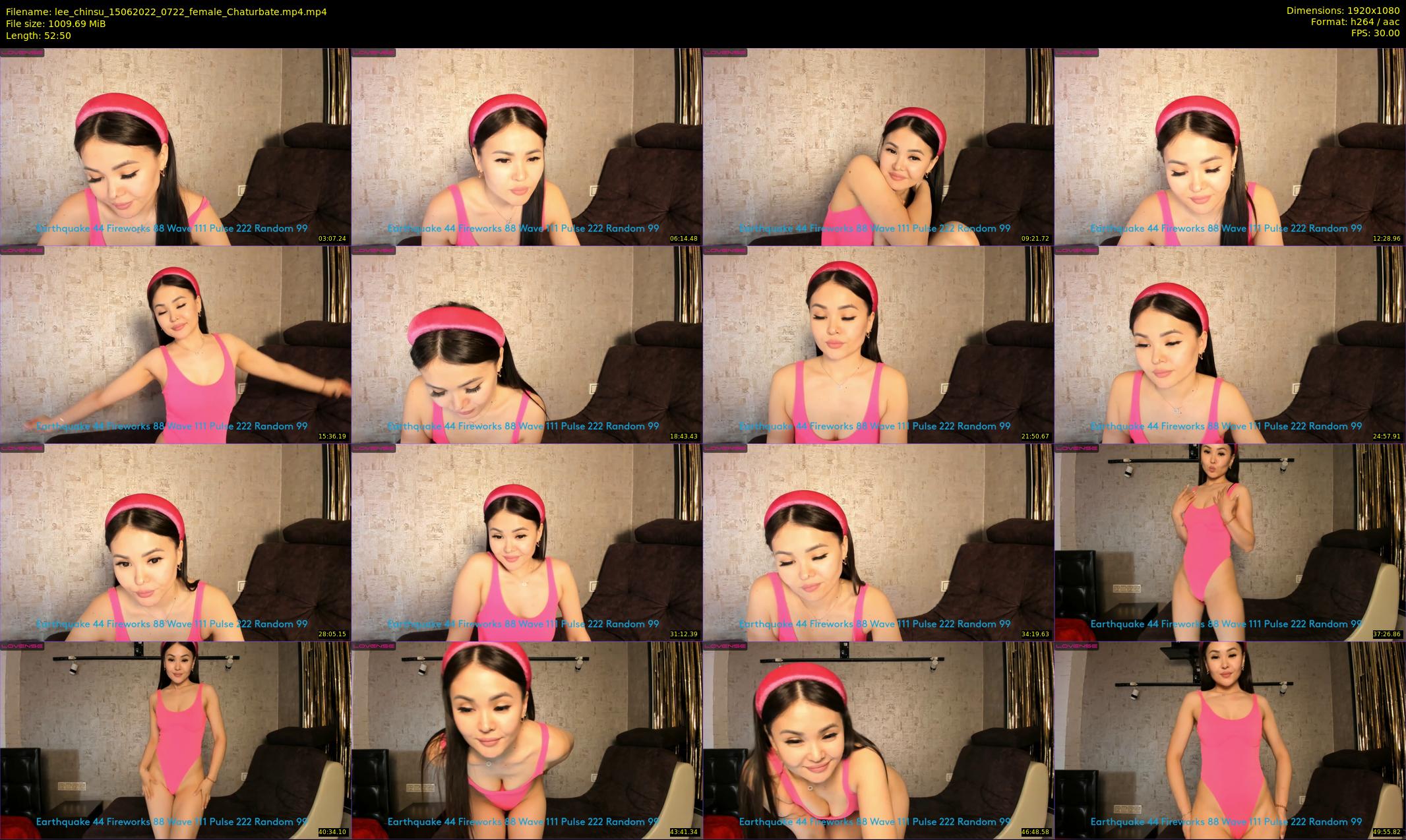 lee_chinsu — 53 minute Chaturbate female cam show recording, 1080p, Jun 15, 2022