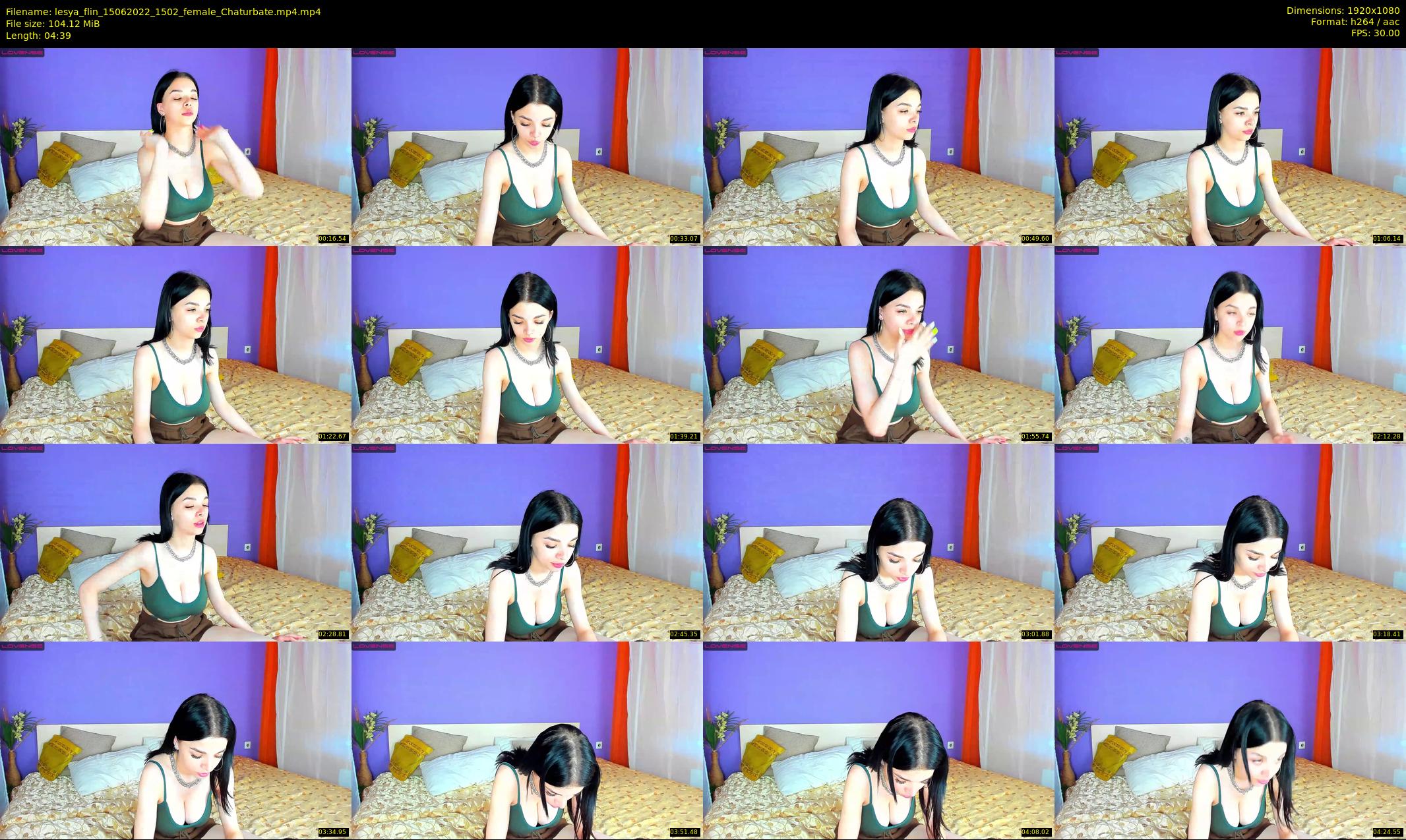 lesya_flin — 5 minute Chaturbate female cam show recording, 1080p, Jun 15, 2022