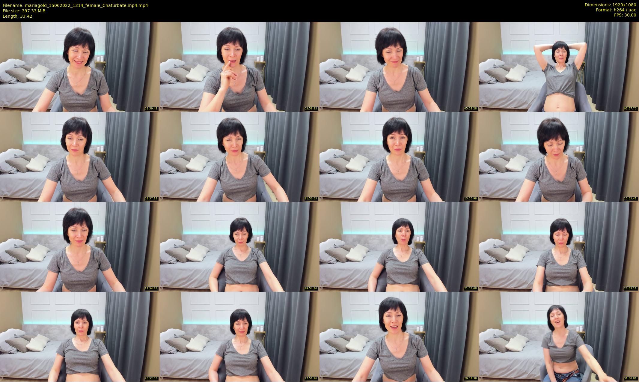 mariagold — 34 minute Chaturbate female cam show recording, 1080p, Jun 15, 2022