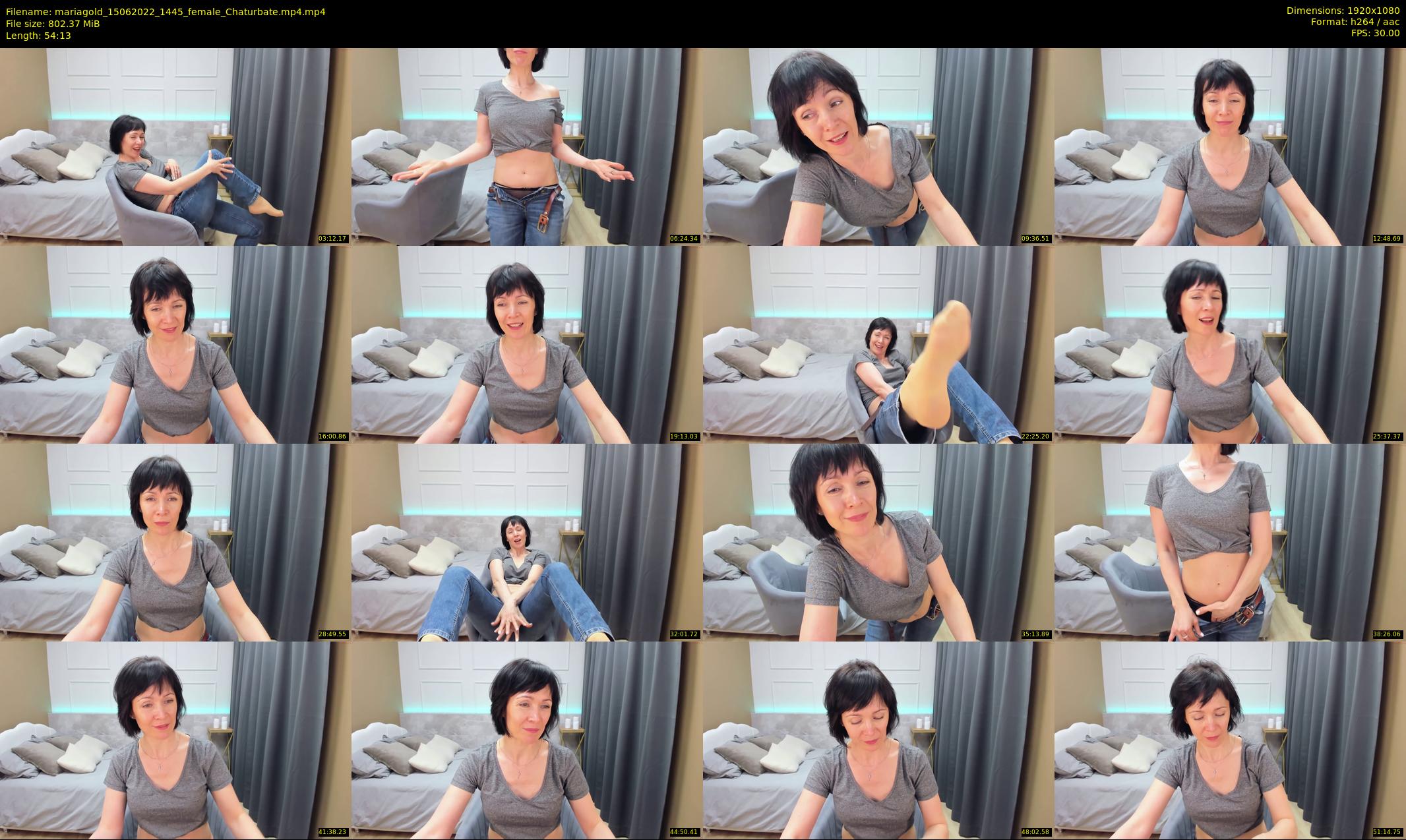 mariagold — 55 minute Chaturbate female cam show recording, 1080p, Jun 15, 2022