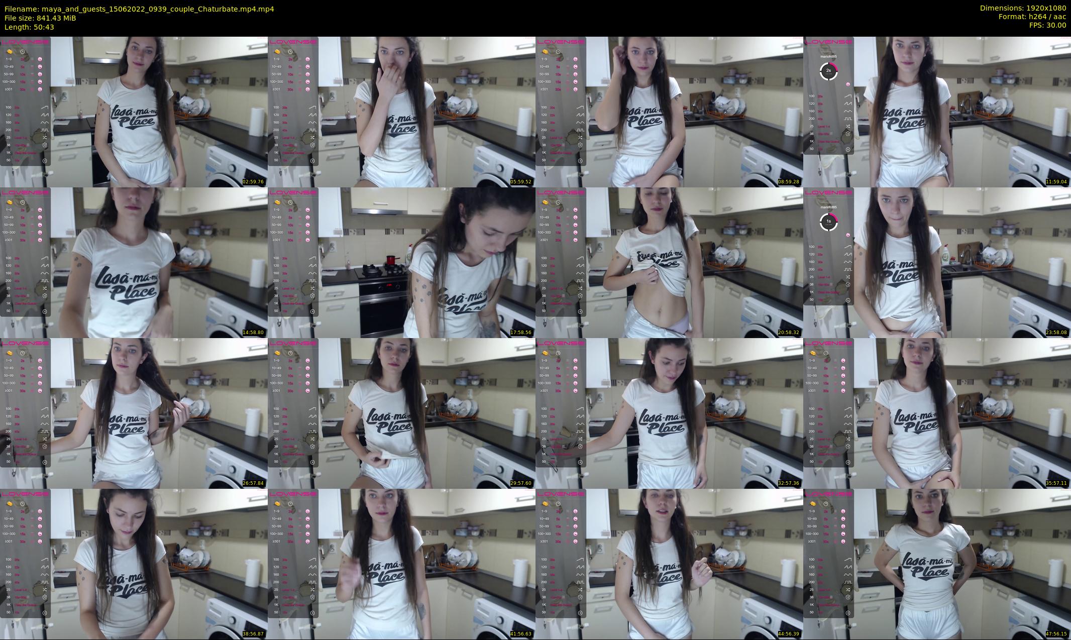 maya_and_guests — 51 minute Chaturbate couple cam show recording, 1080p, Jun 15, 2022